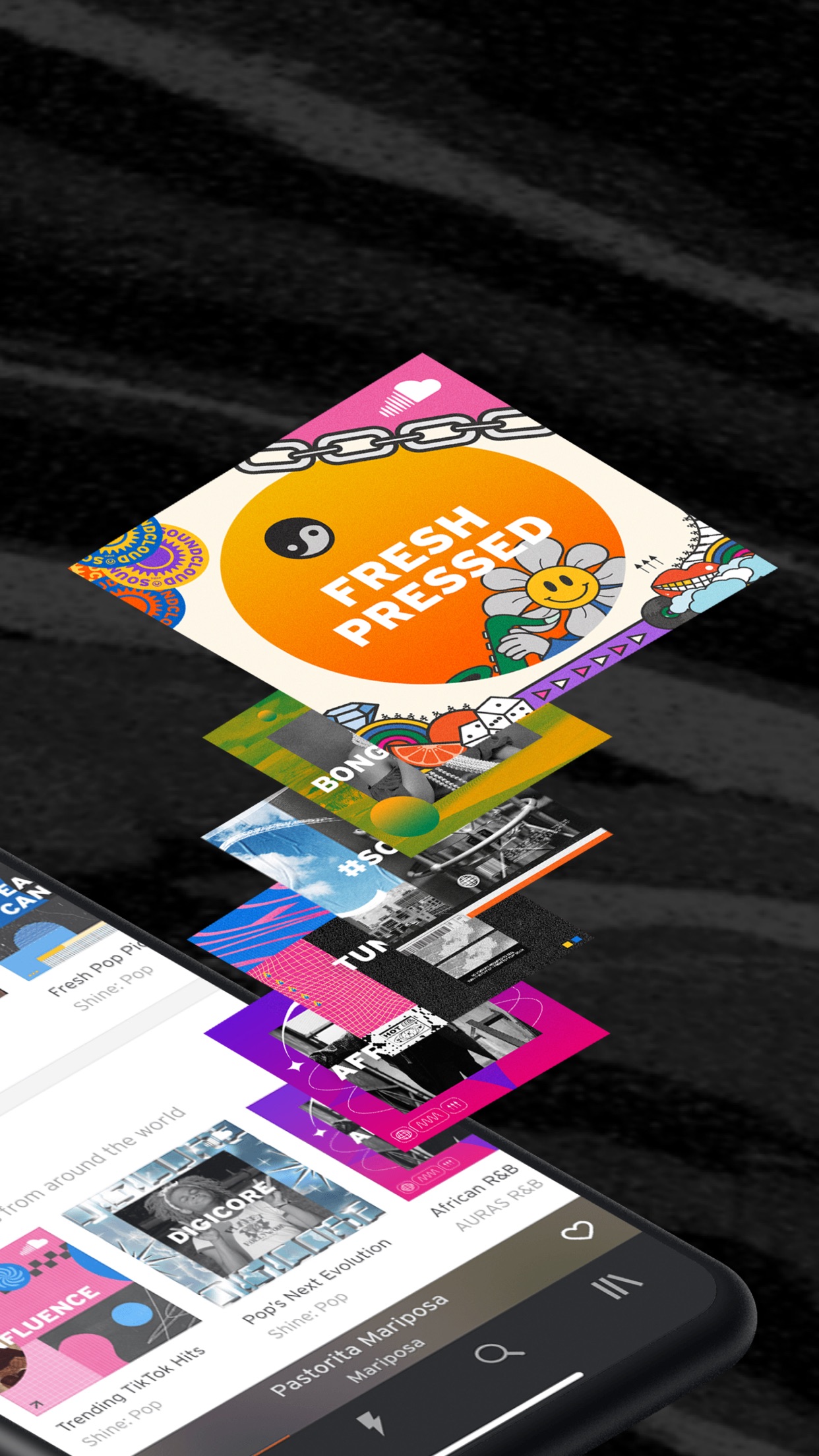 Captura de ecrã 2 da app SoundCloud - Música e Playlist
