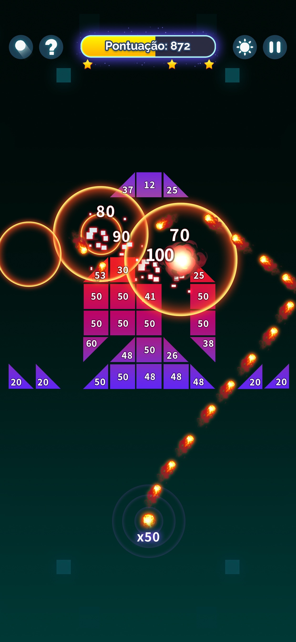 Captura de ecrã 4 da app Bricks n Balls