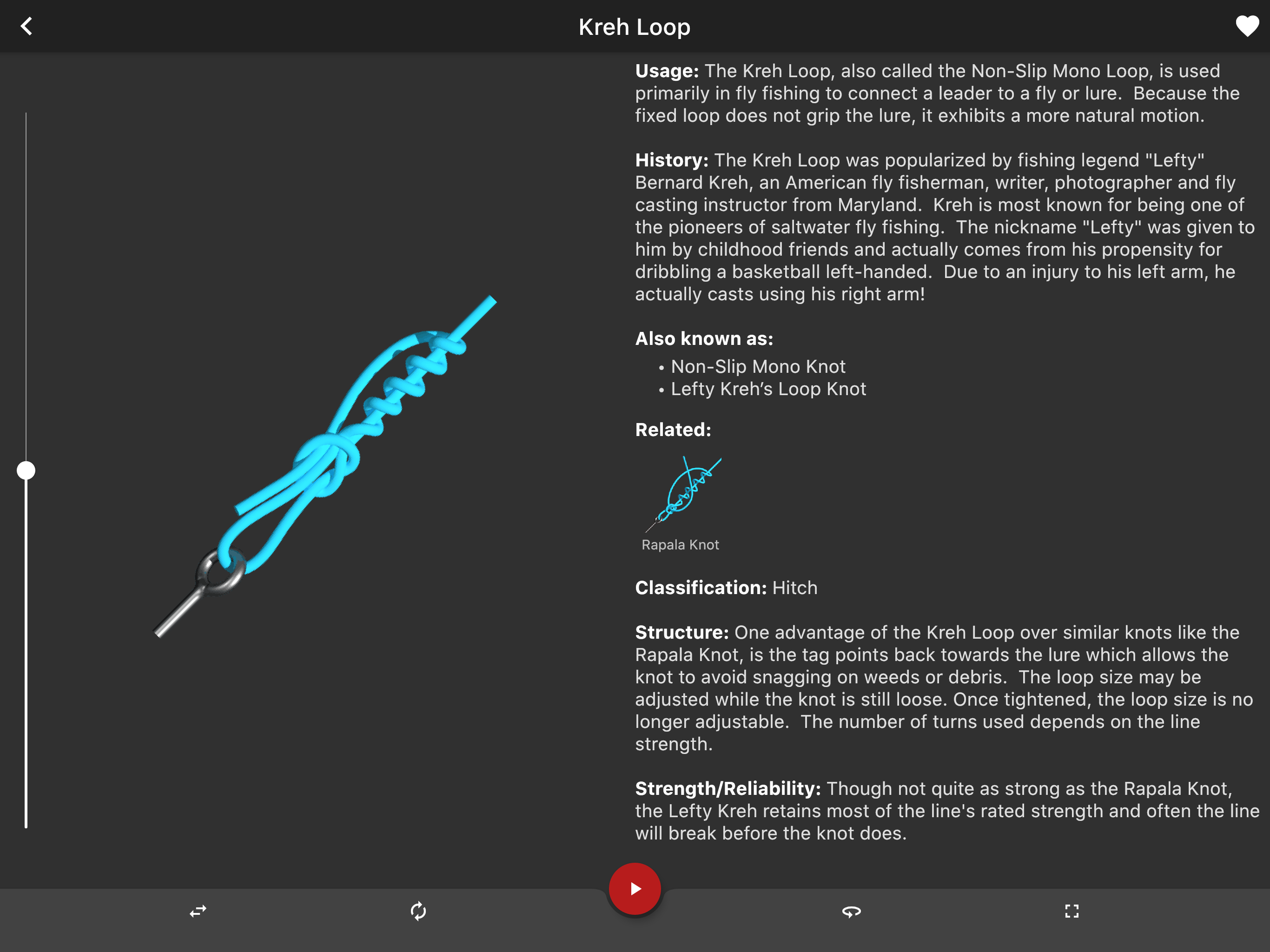 Captura de ecrã 4 da app Nós 3D  (Knots 3D)