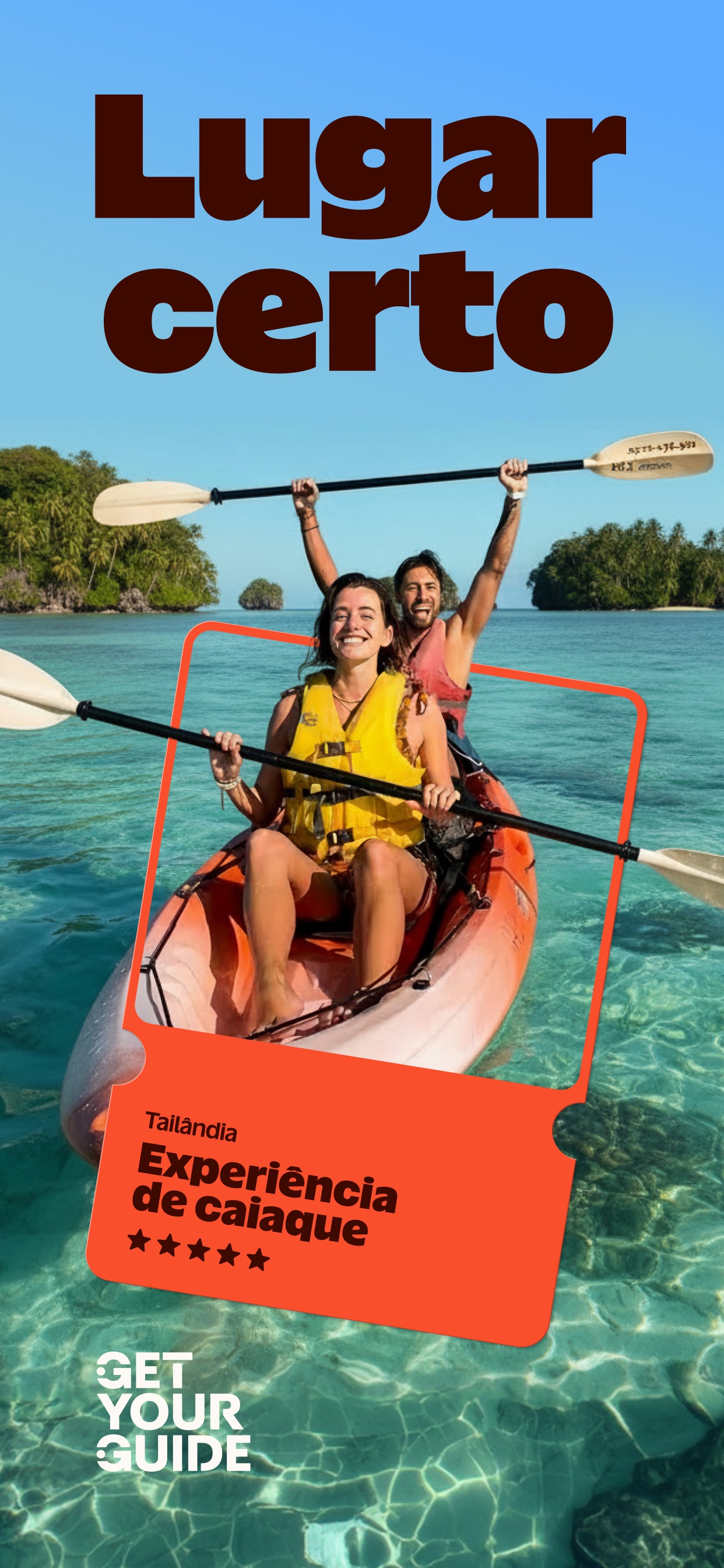 Captura de ecrã 1 da app GetYourGuide: reserve e viaje