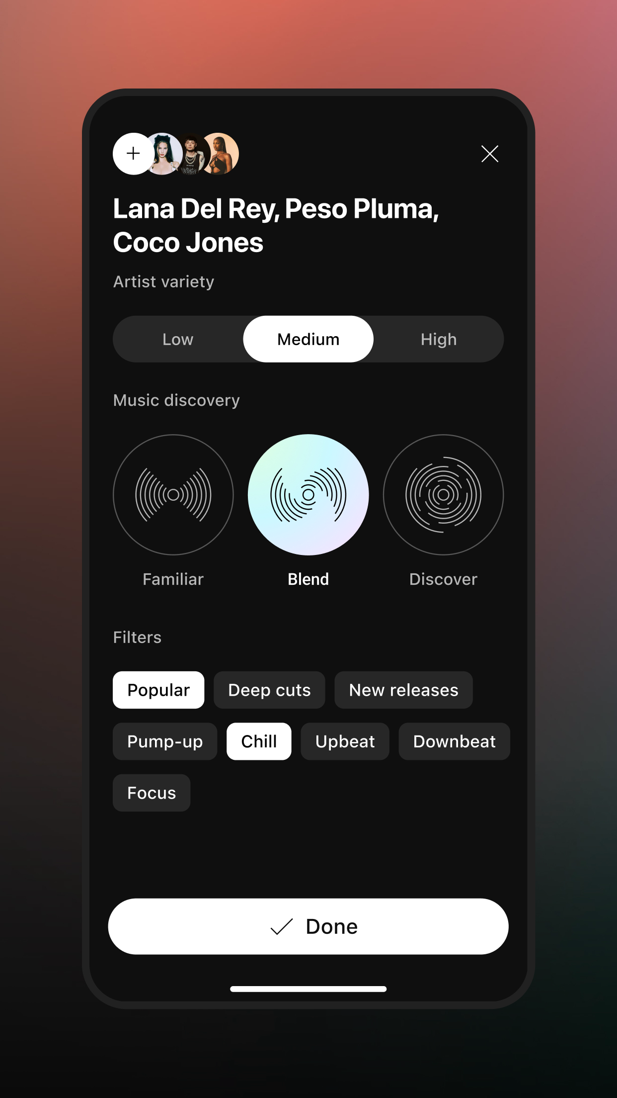 Captura de ecrã 2 da app YouTube Music