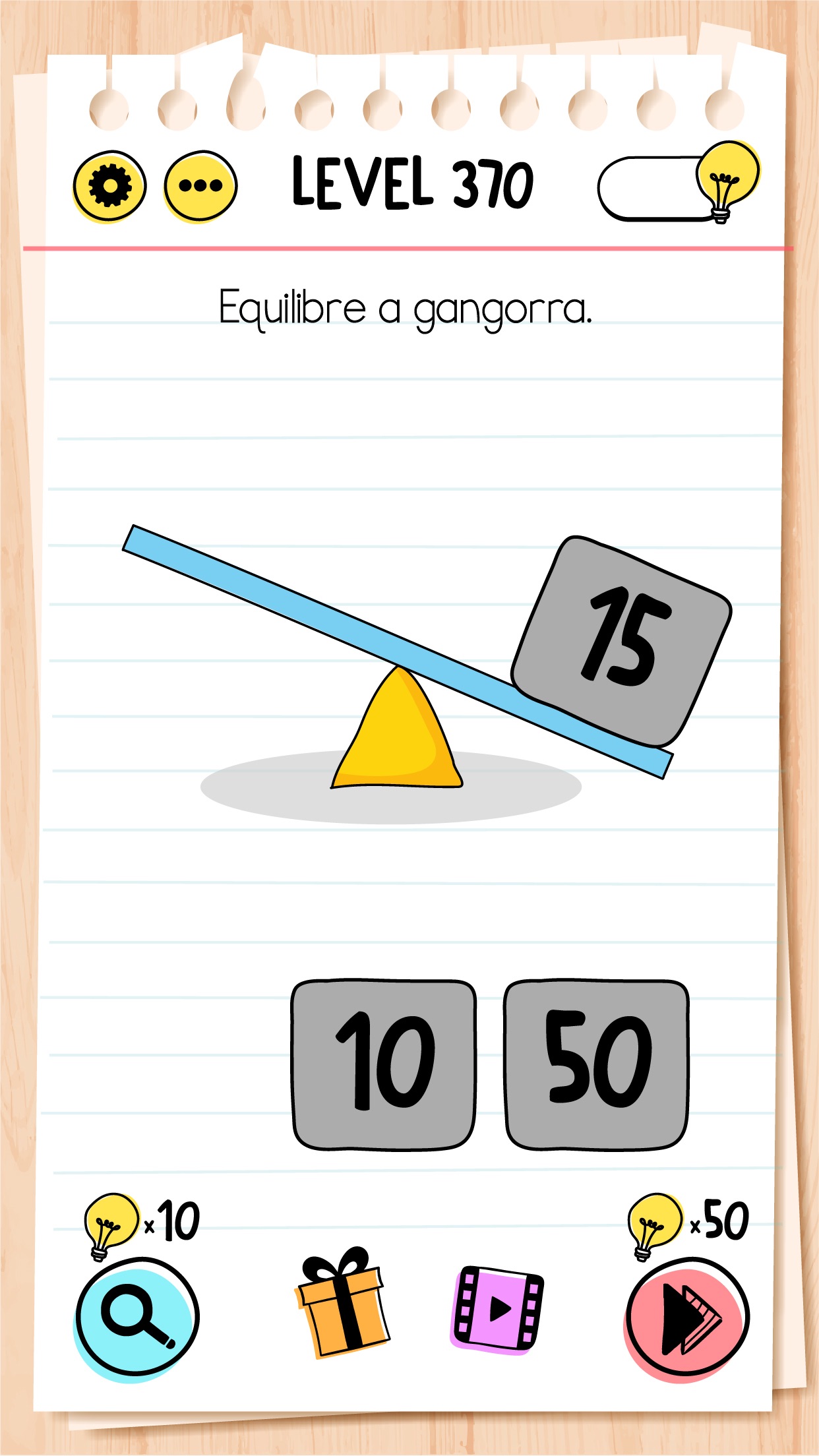 Captura de ecrã 2 da app Brain Test: Jogos Mentais