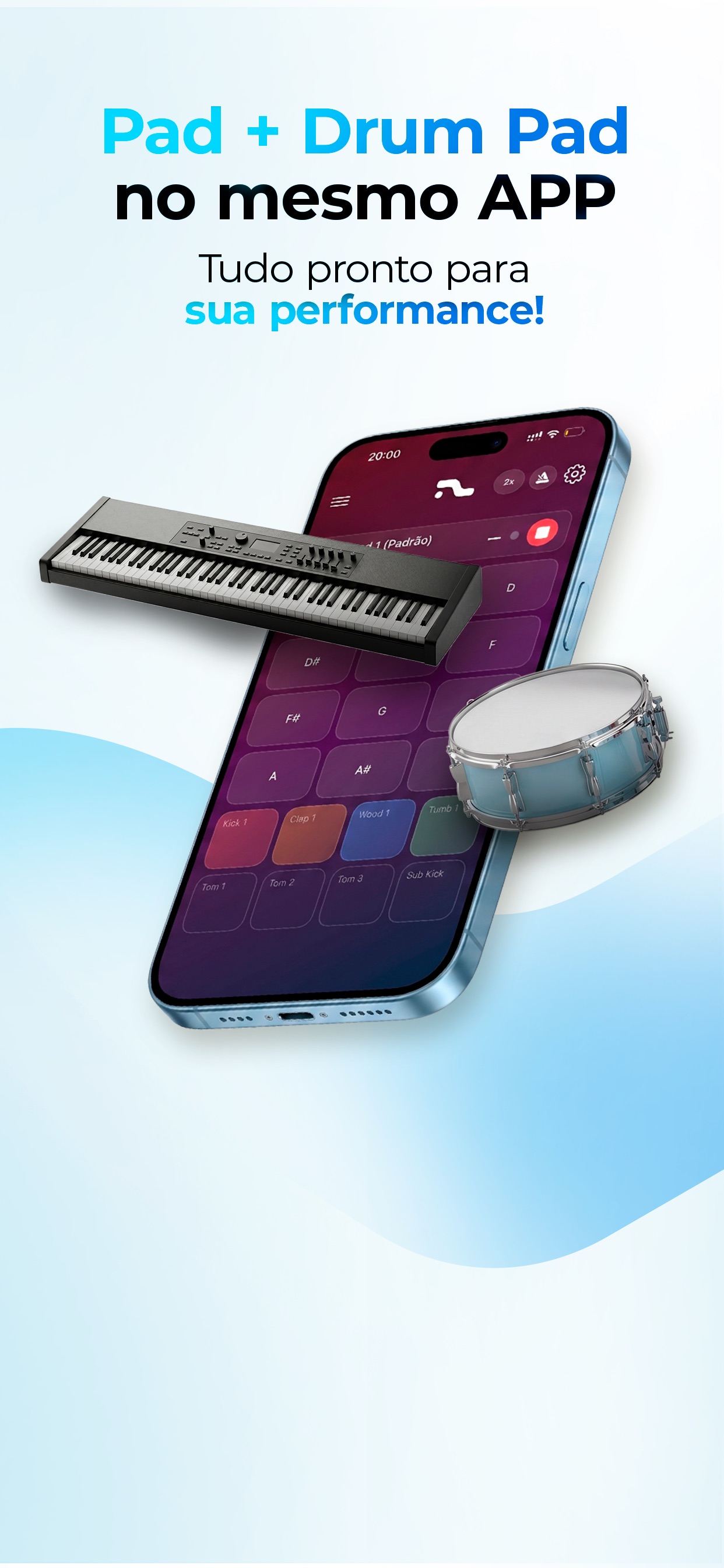 Captura de ecrã 2 da app PadLab - Live Pads