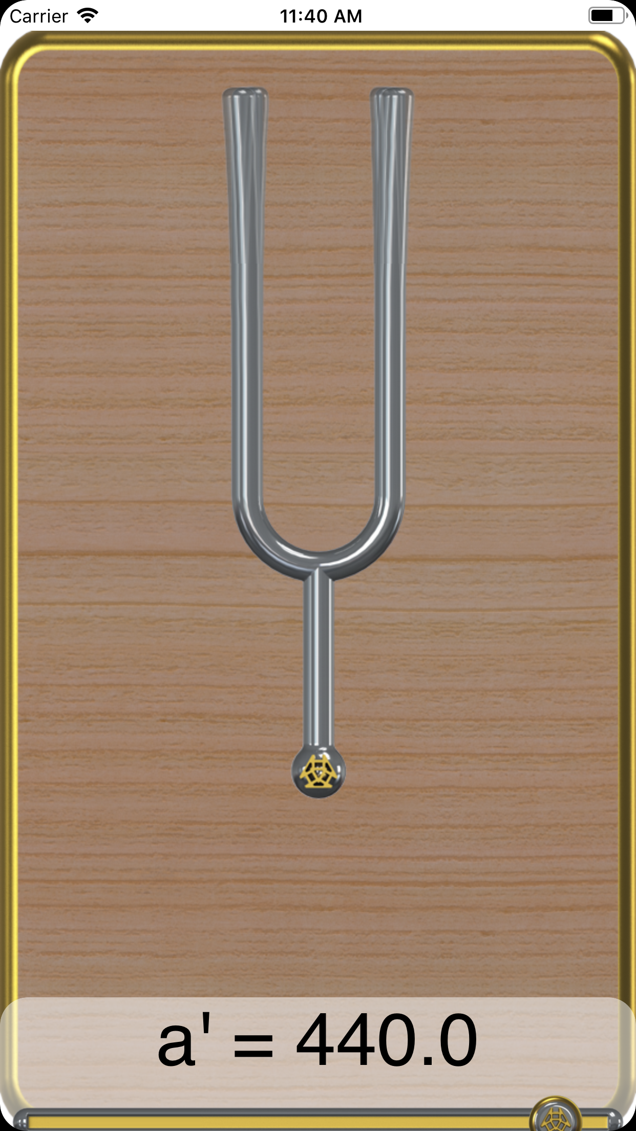 Captura de ecrã 1 da app A Diapasão