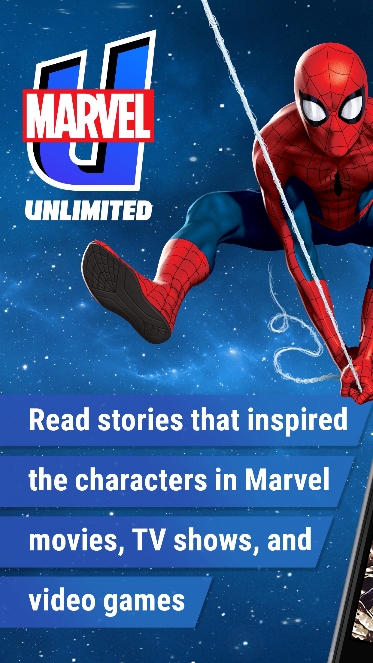 Captura de ecrã 1 da app Marvel Unlimited