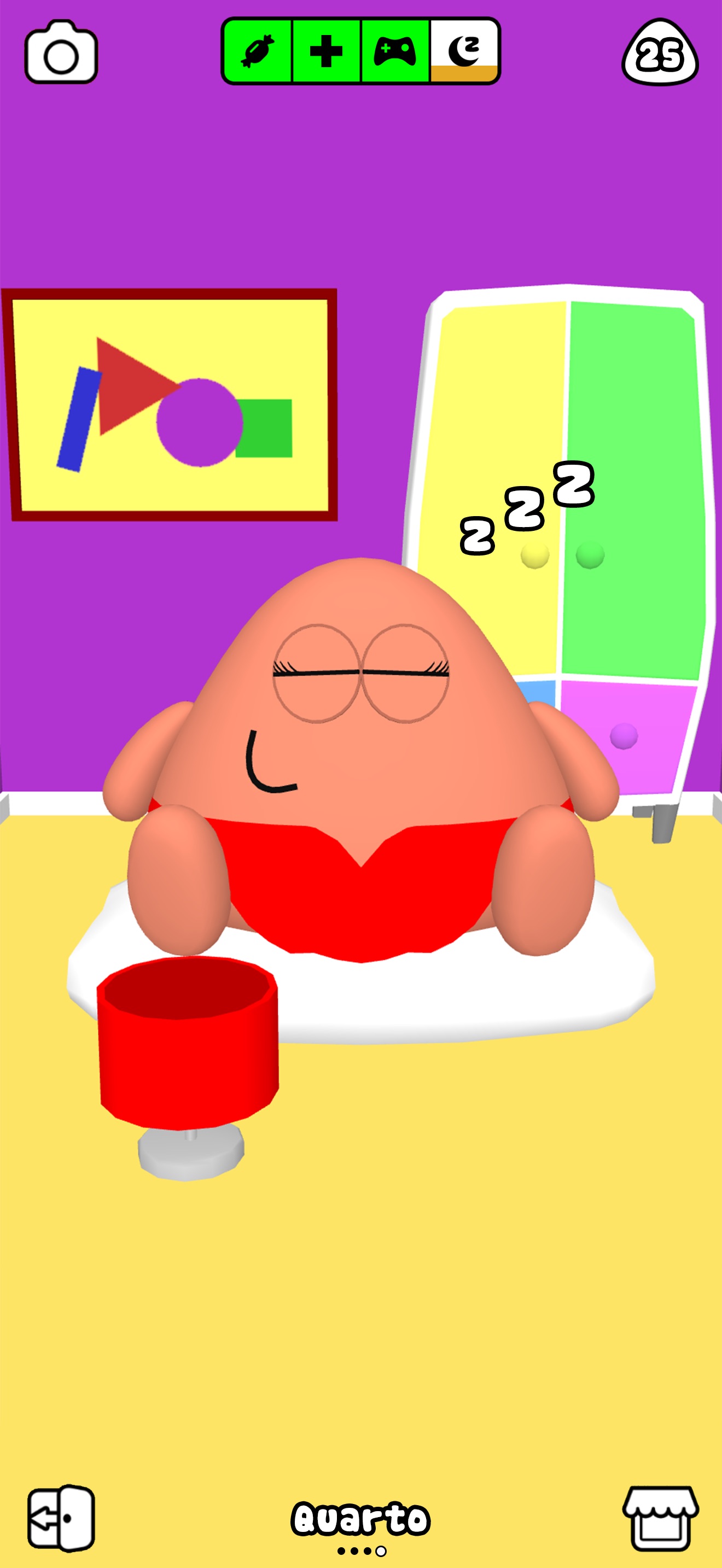 Captura de ecrã 4 da app Pou 3D