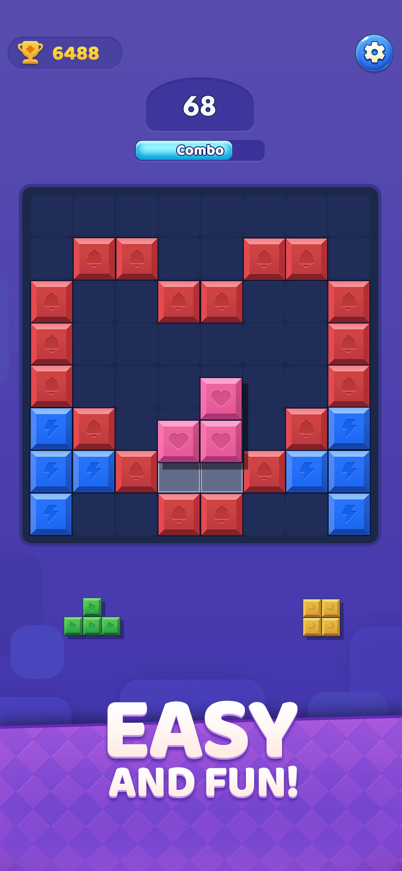 Captura de ecrã 2 da app Color Blast:Block Puzzle