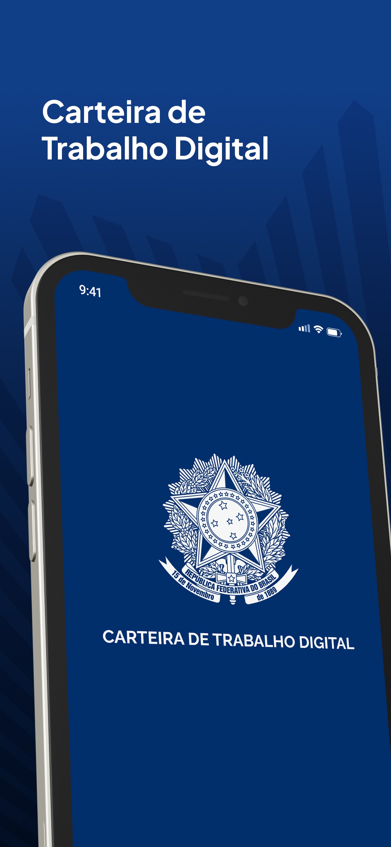 Captura de ecrã 1 da app Carteira de Trabalho Digital