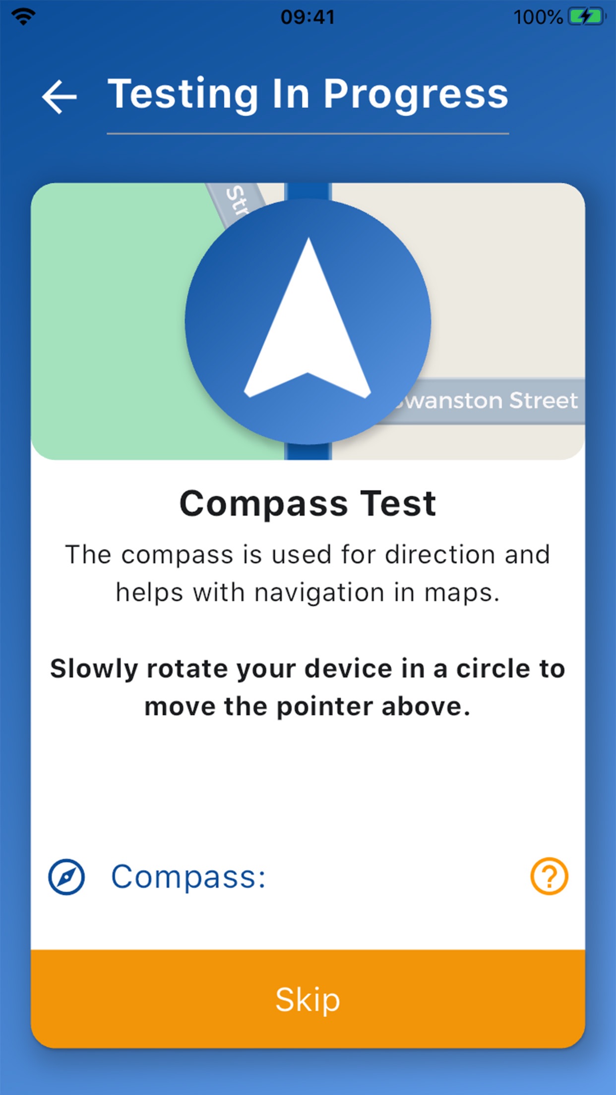 Captura de ecrã 4 da app iTest.