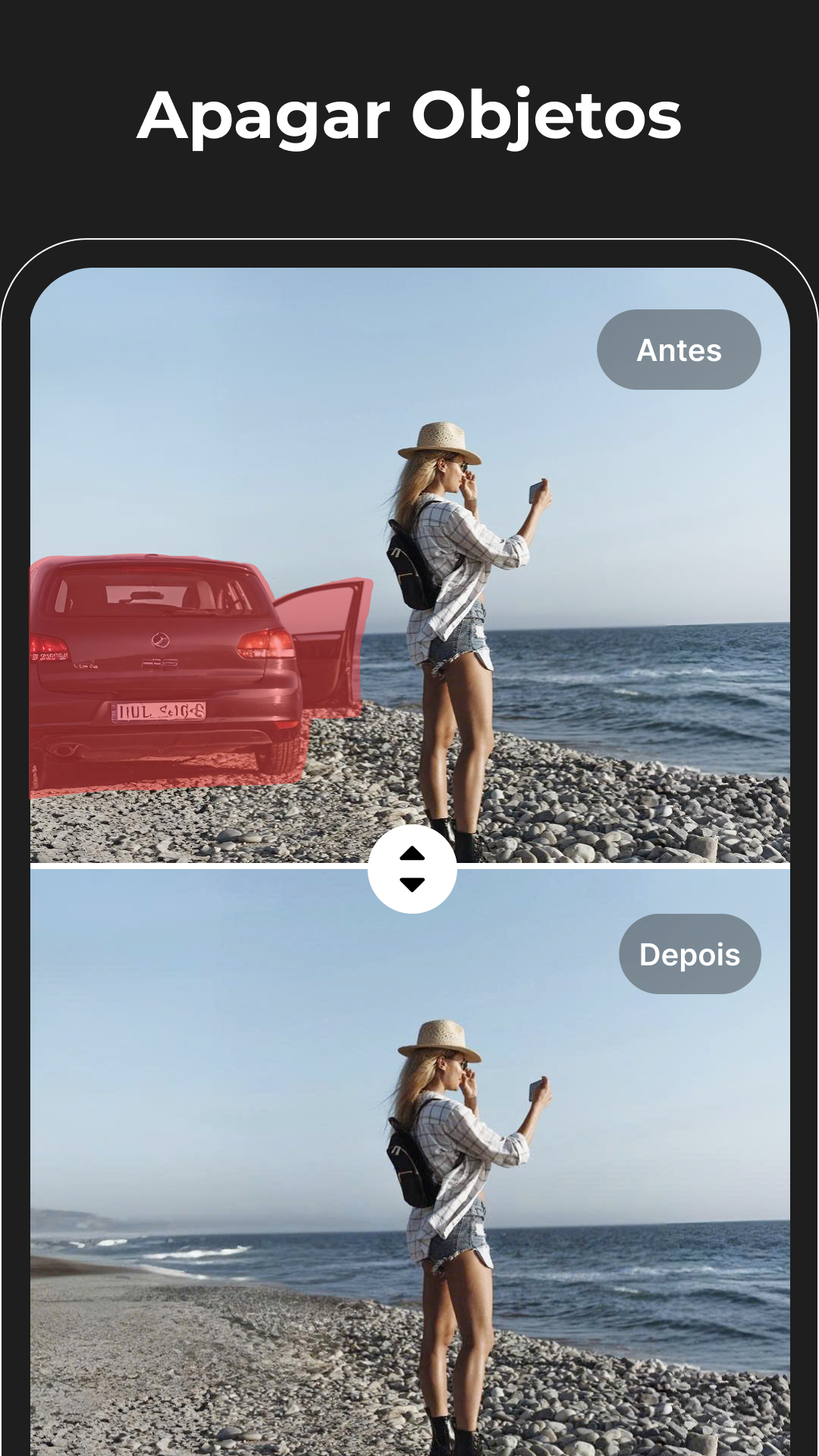 Captura de ecrã 2 da app Magic Eraser - Remover Objetos