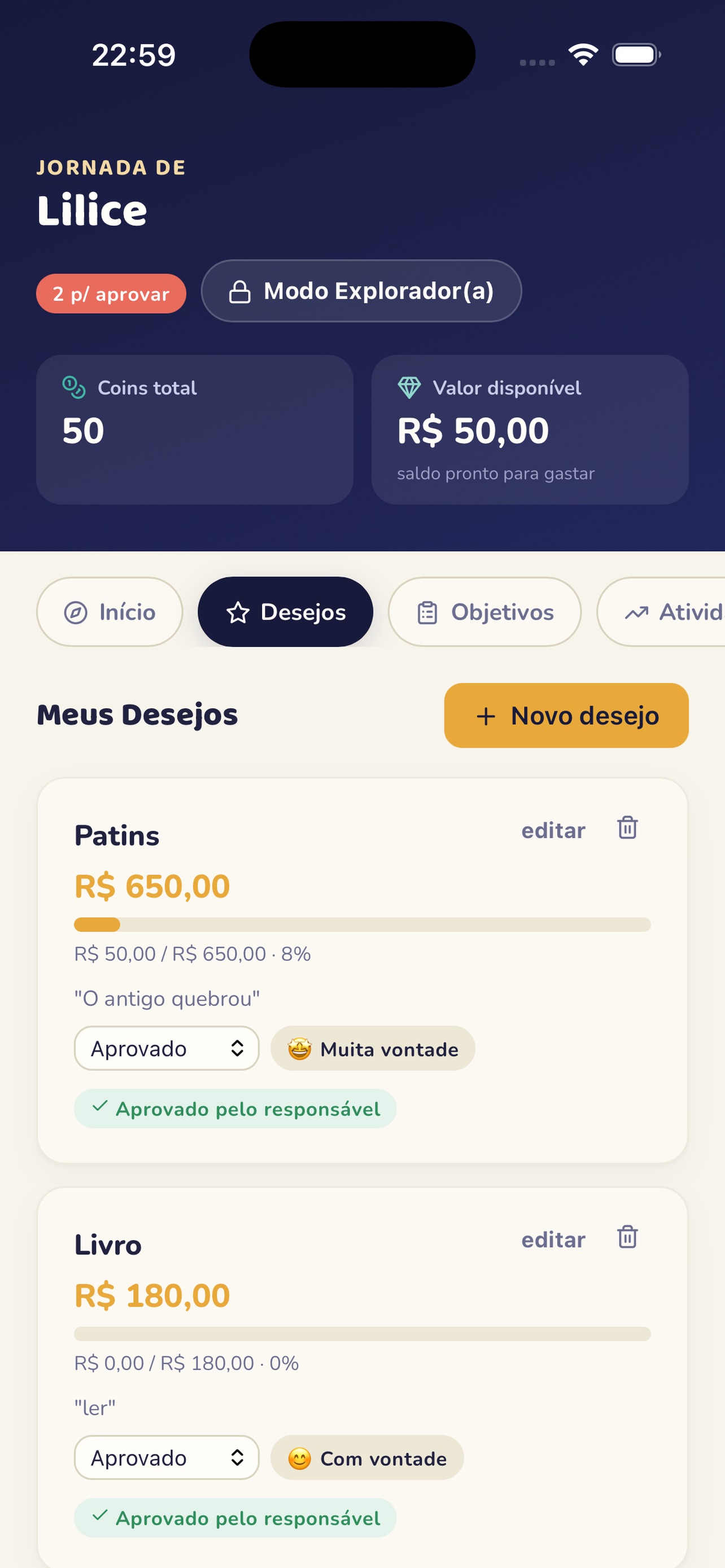 Captura de ecrã 3 da app Jornada de conhecimento