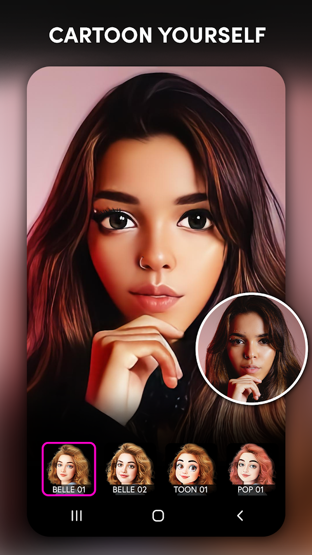 Captura de ecrã 3 da app ToonApp: Ghibli Art Caricatura