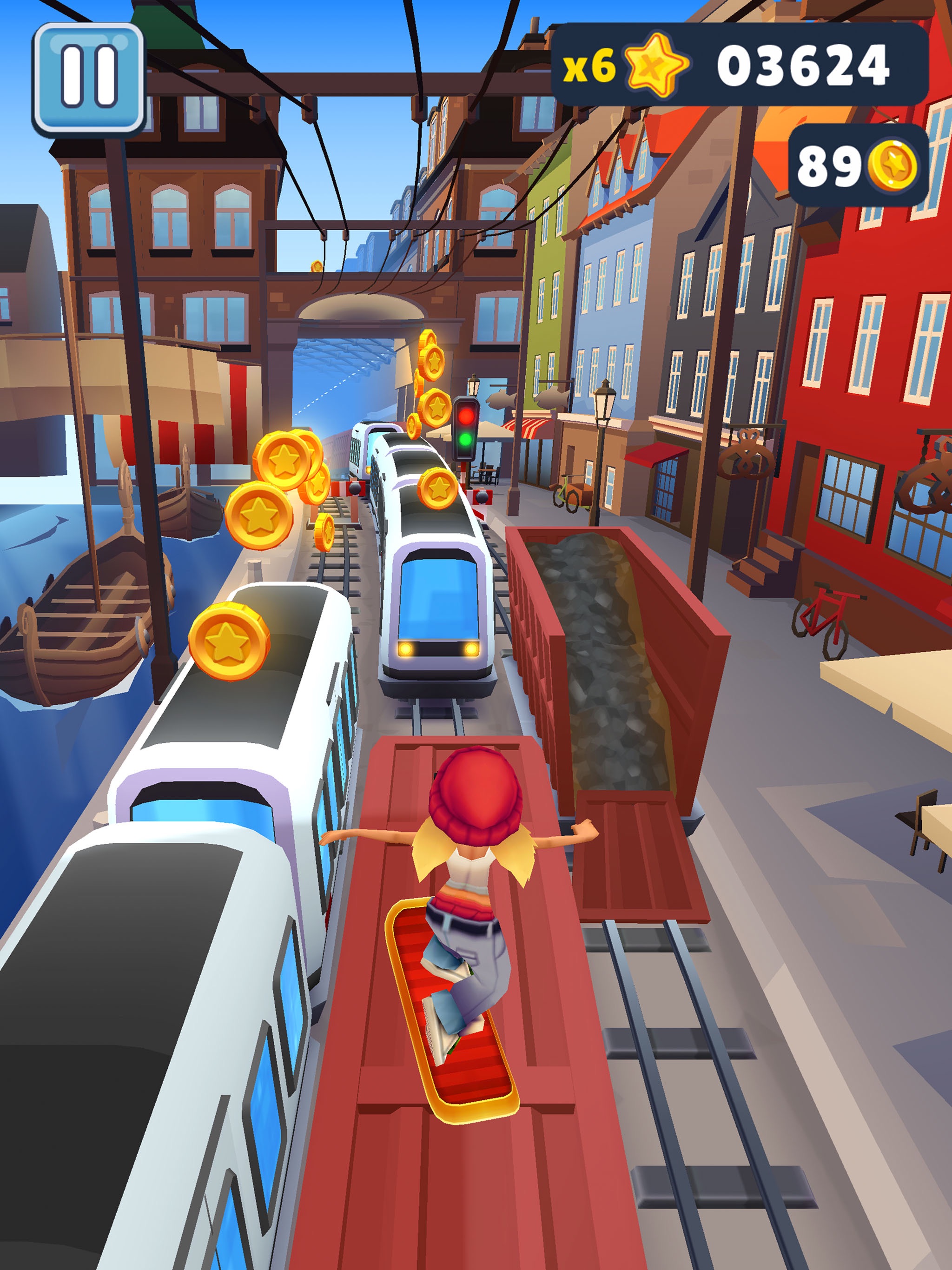 Captura de ecrã 3 da app Subway Surfers
