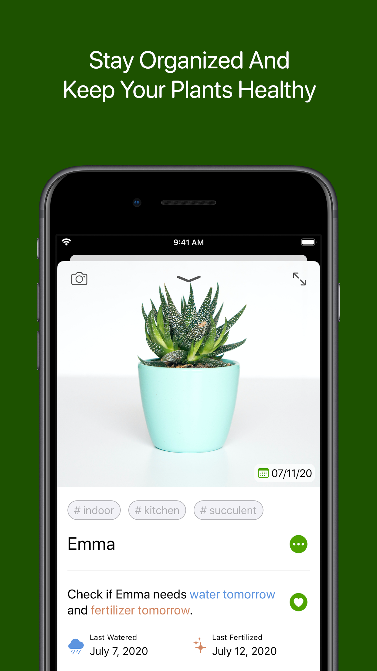 Captura de ecrã 2 da app Droplet - Plant Care