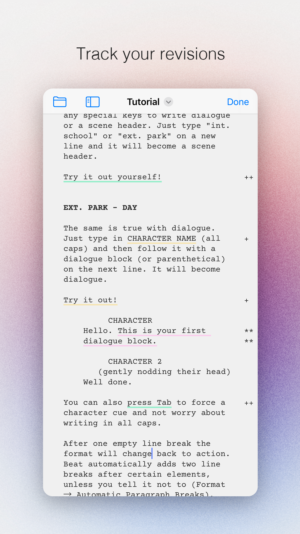 Captura de ecrã 1 da app (beat) for iOS