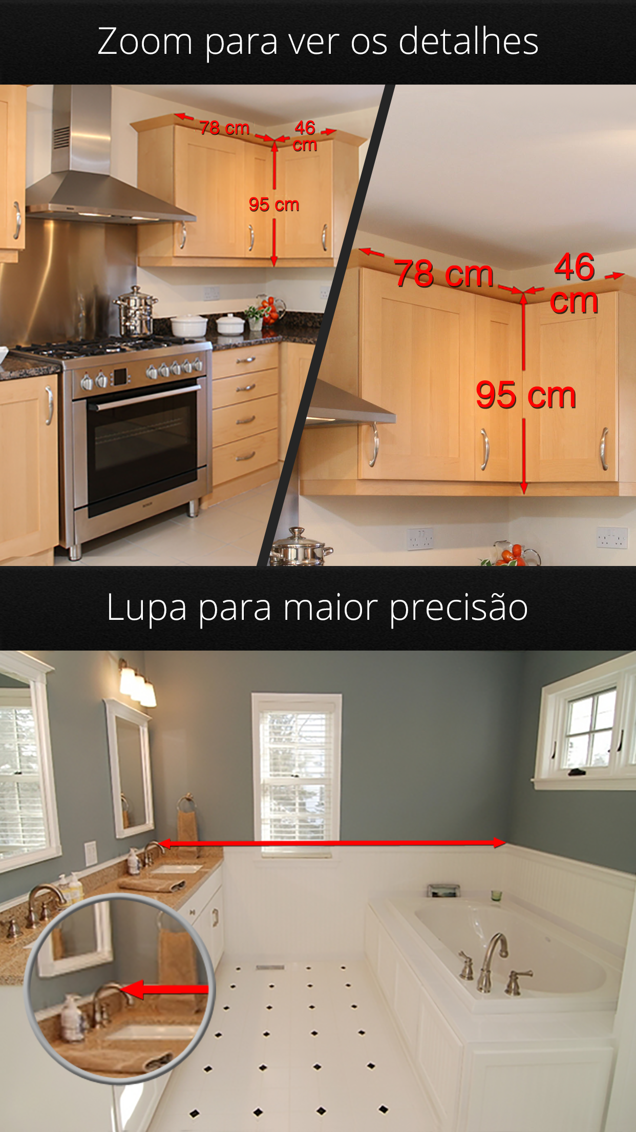 Captura de ecrã 2 da app Foto Medidas - Photo Measures