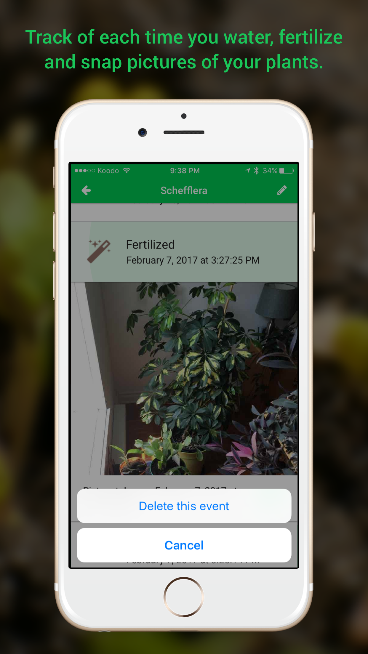 Captura de ecrã 3 da app Plantbook - Plants' Companion