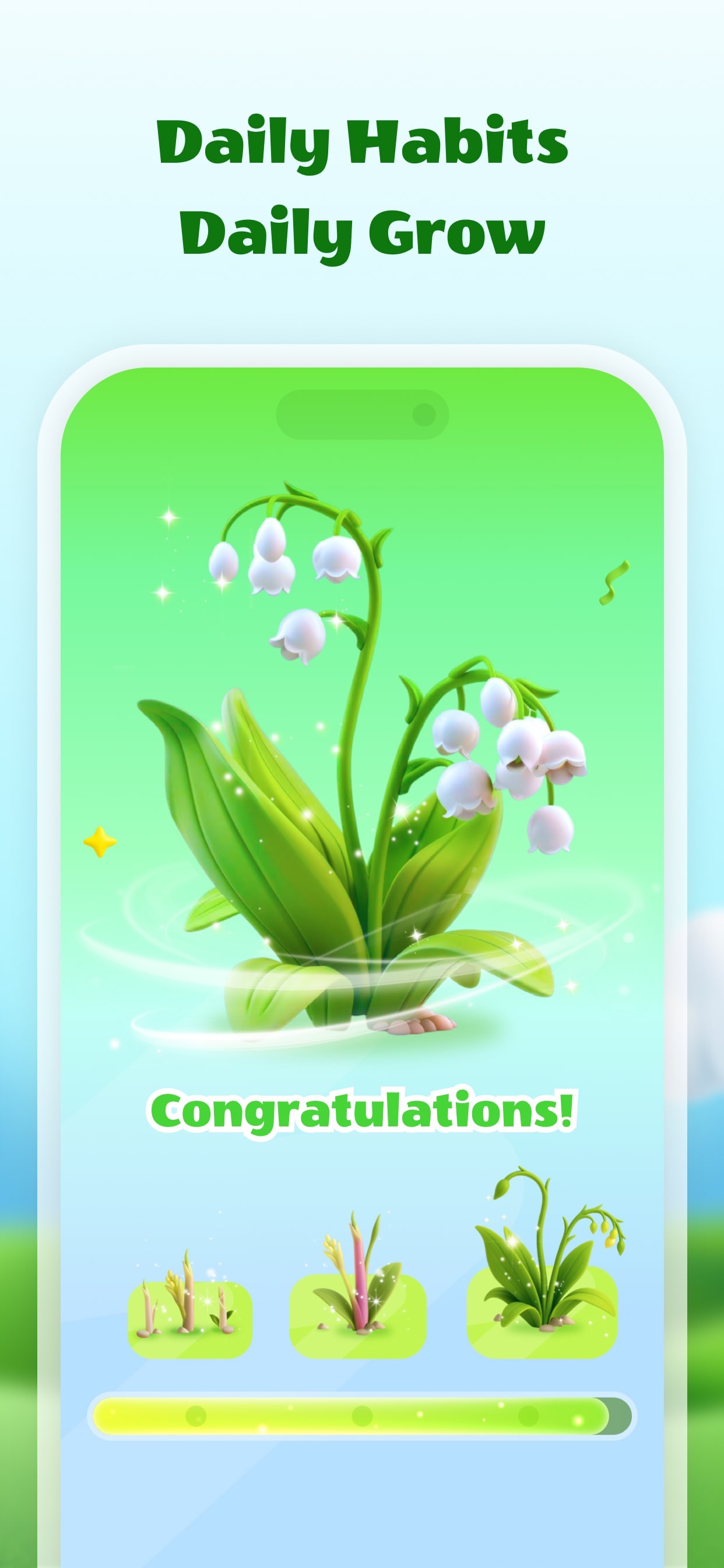 Captura de ecrã 3 da app PlantUp: Grow your habits
