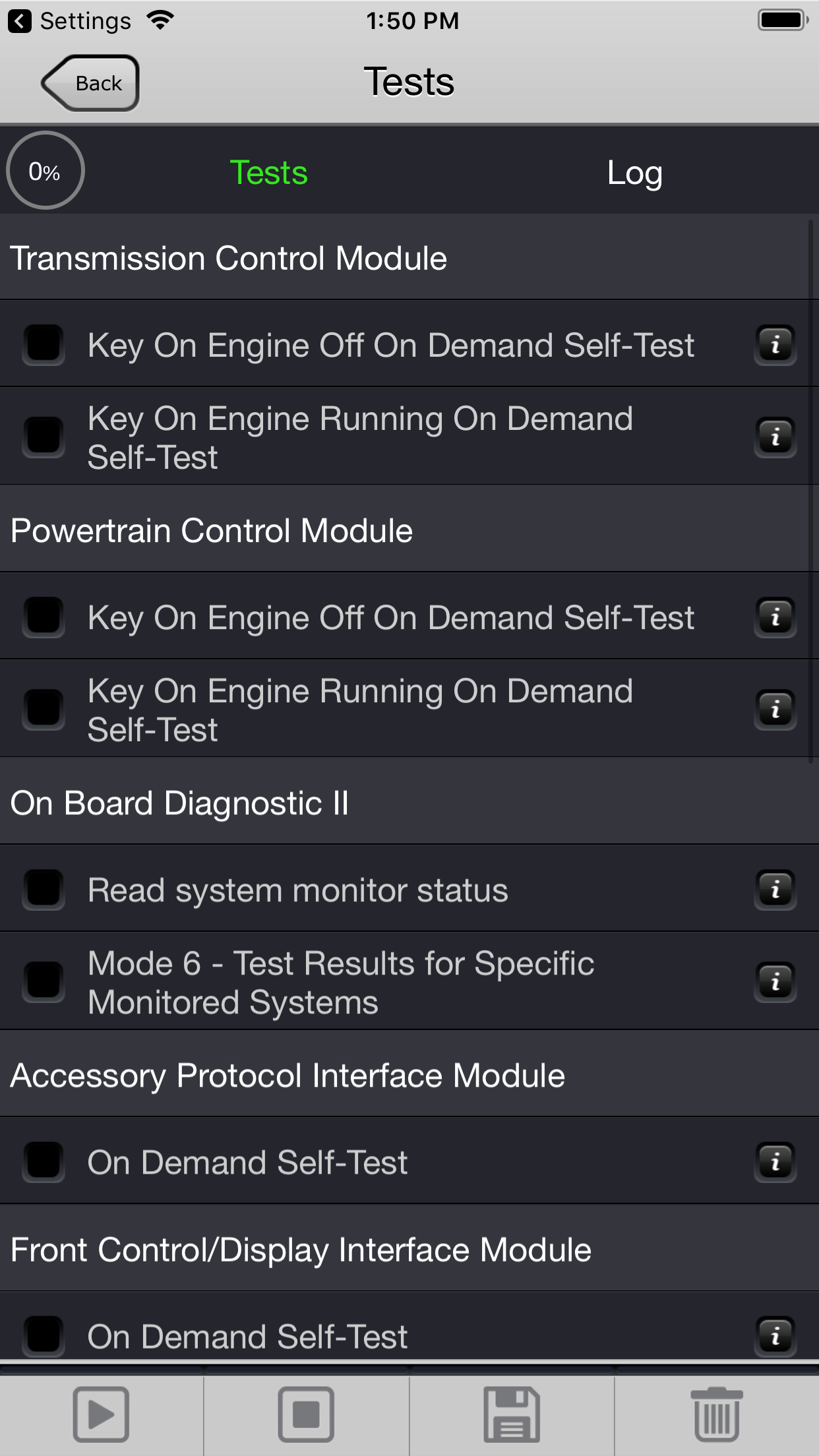 Captura de ecrã 4 da app FORScan Lite - for Ford, Mazda
