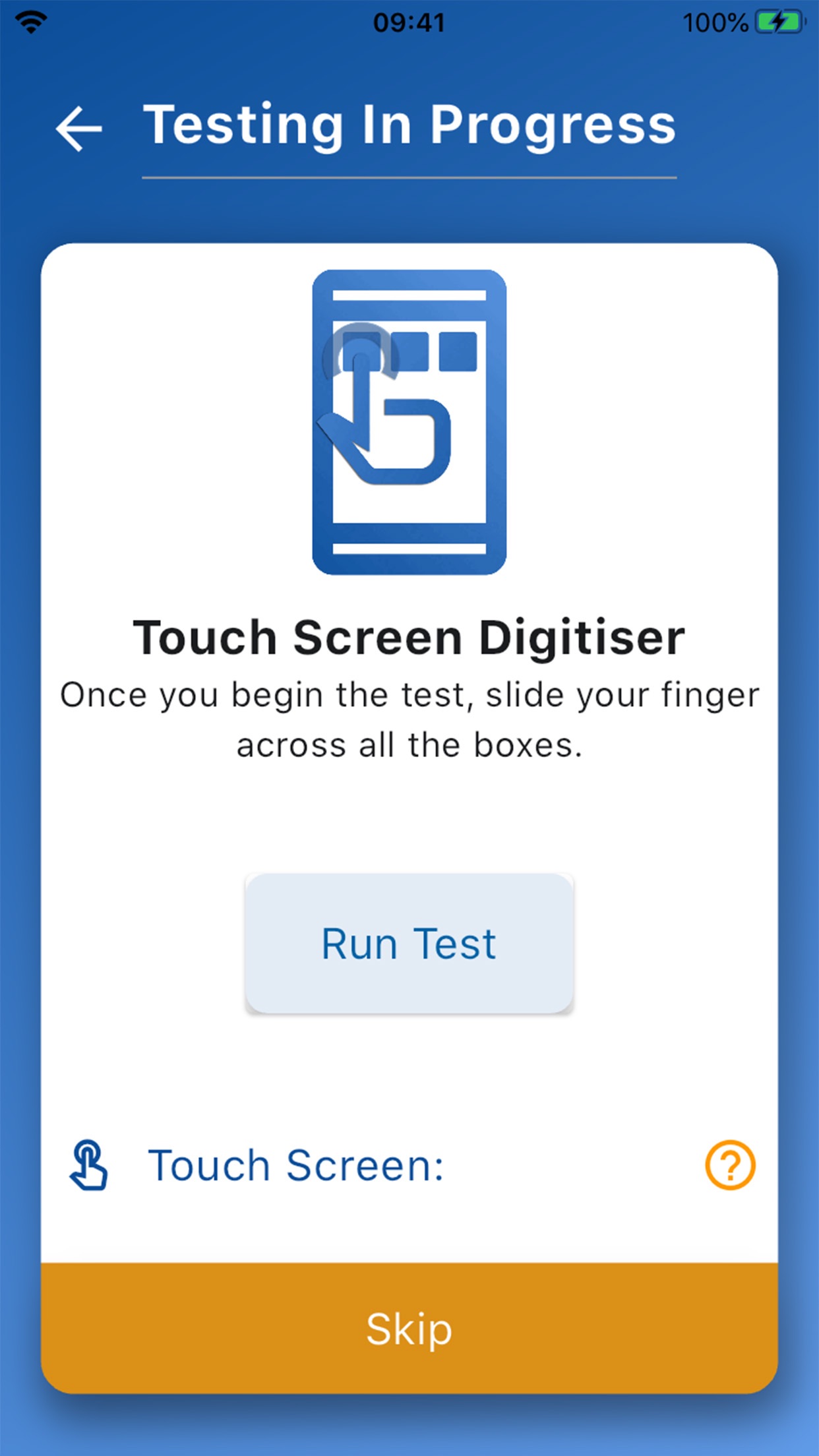 Captura de ecrã 2 da app iTest.