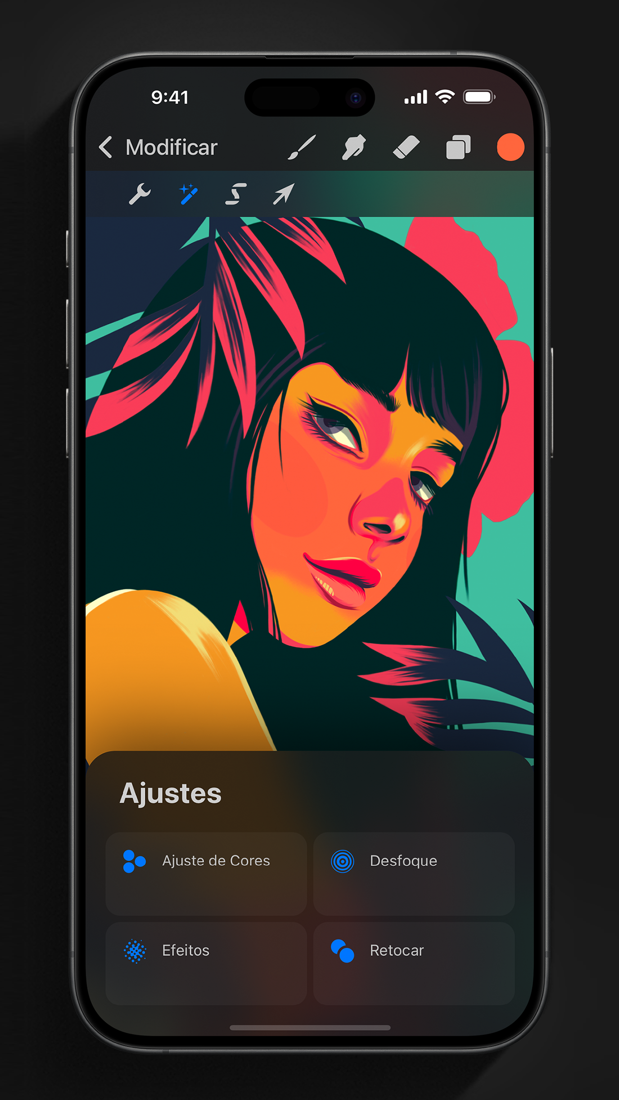 Captura de ecrã 3 da app Procreate Pocket