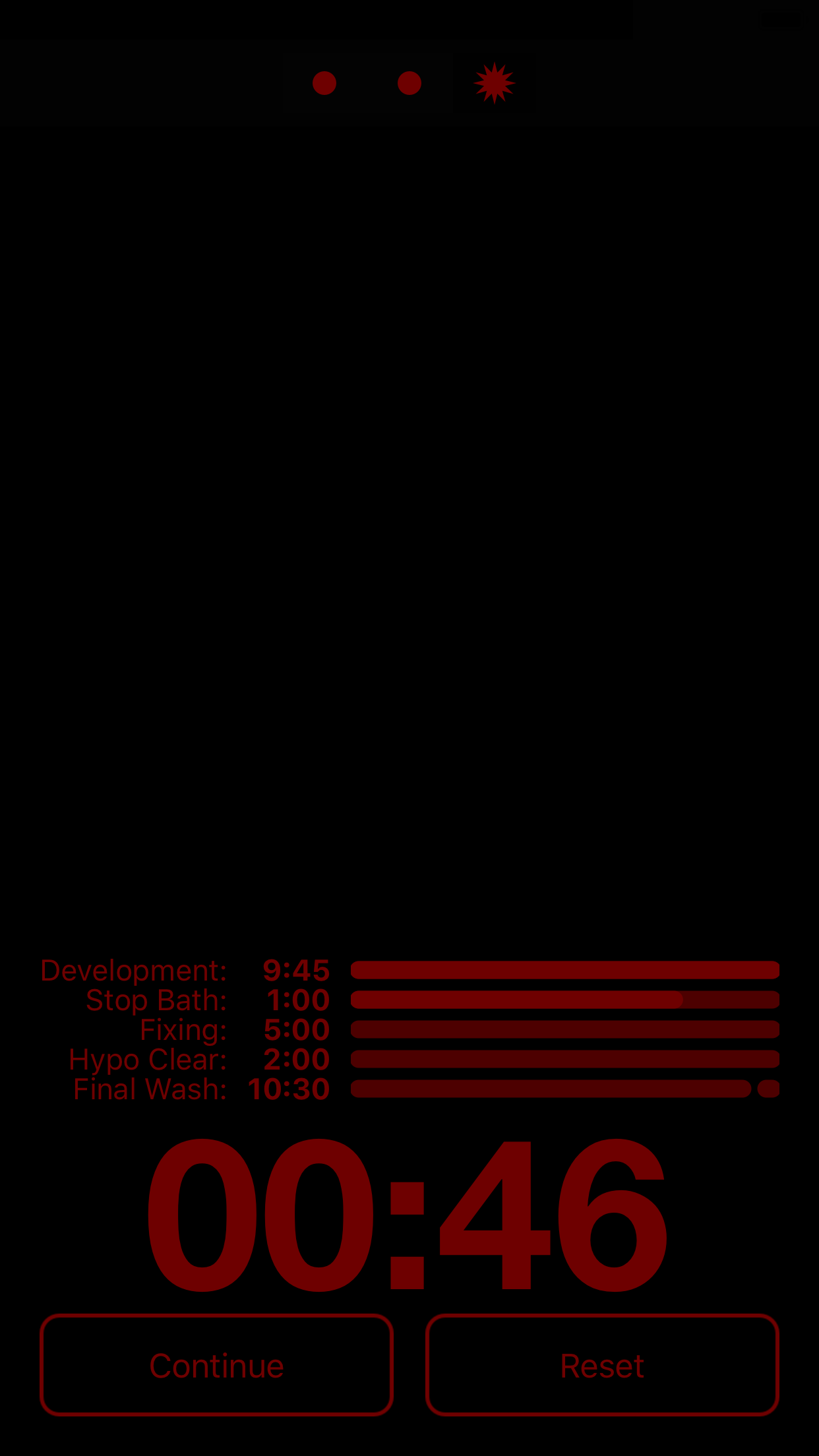 Captura de ecrã 2 da app Massive Dev Chart Timer