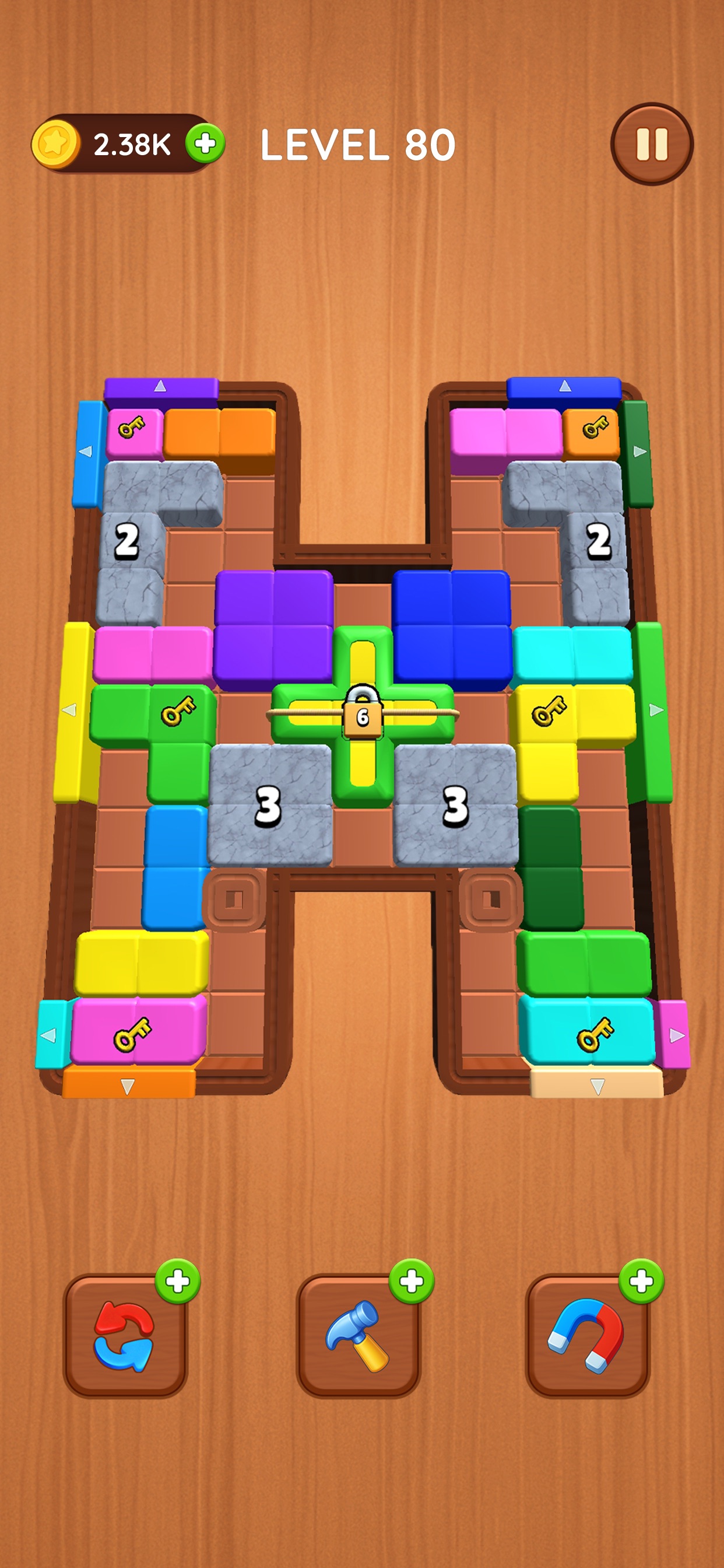 Captura de ecrã 4 da app Block Color Mania, Puzzle Game