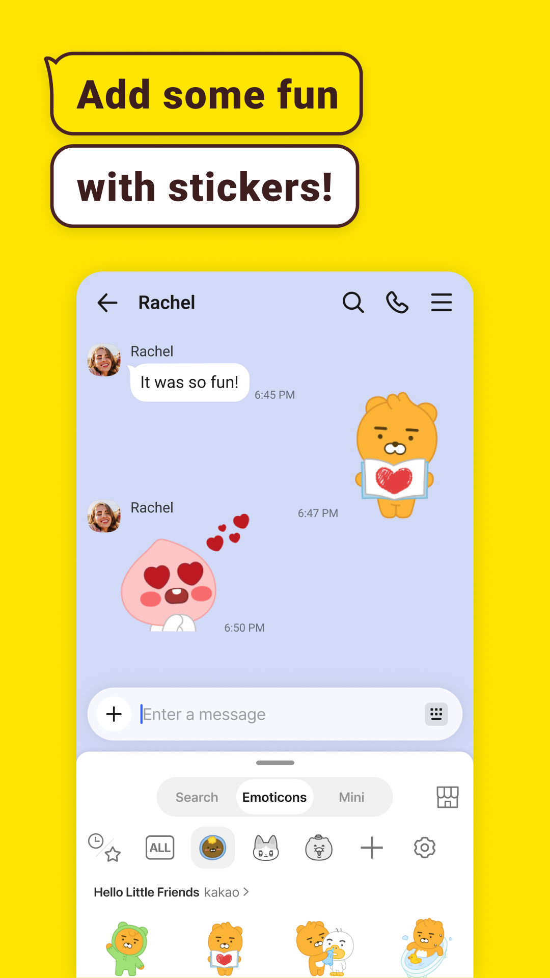 Captura de ecrã 3 da app KakaoTalk : Messenger