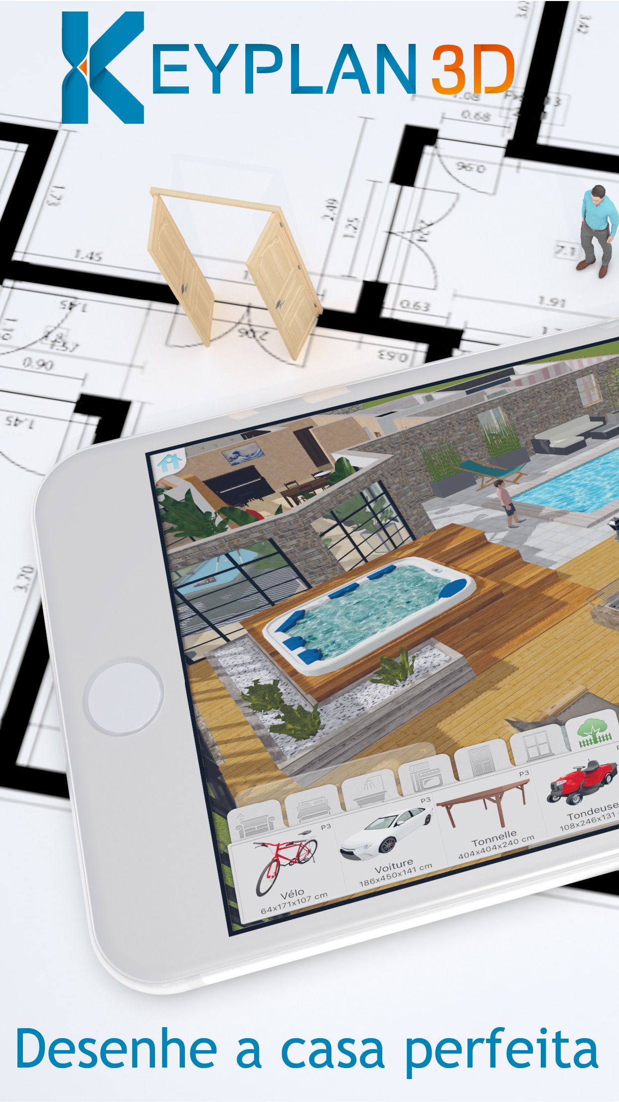 Captura de ecrã 1 da app Keyplan 3D - Home design