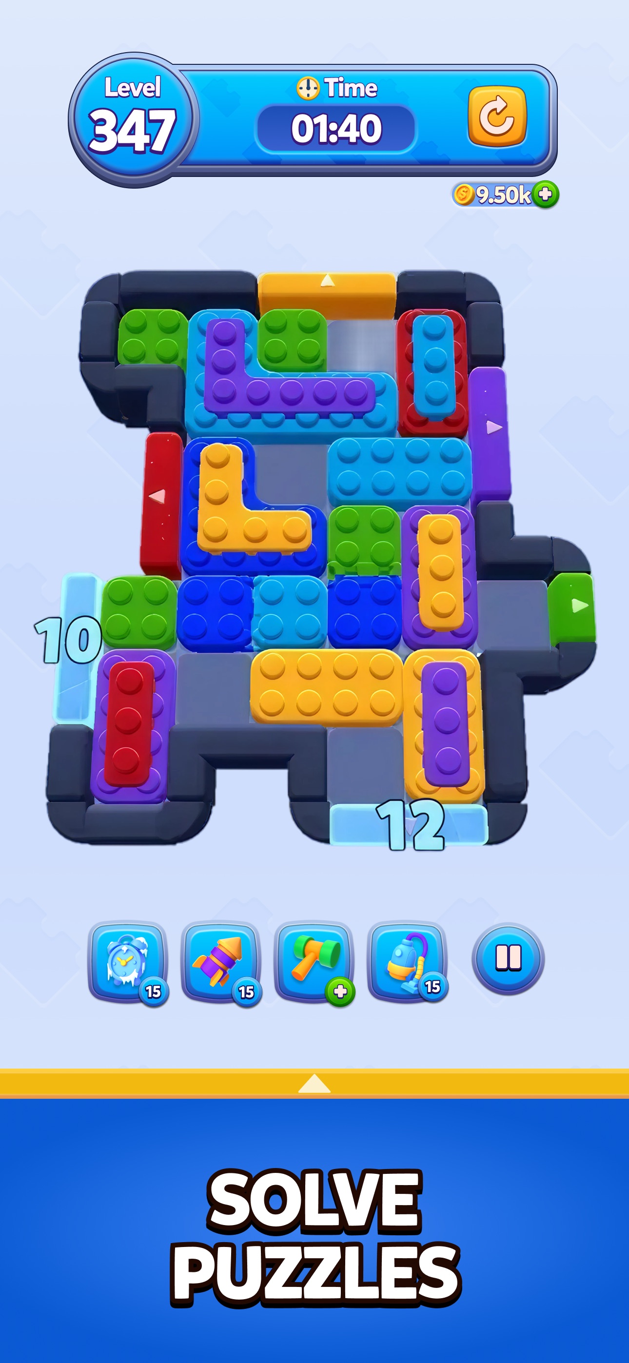 Captura de ecrã 1 da app Color Block Jam