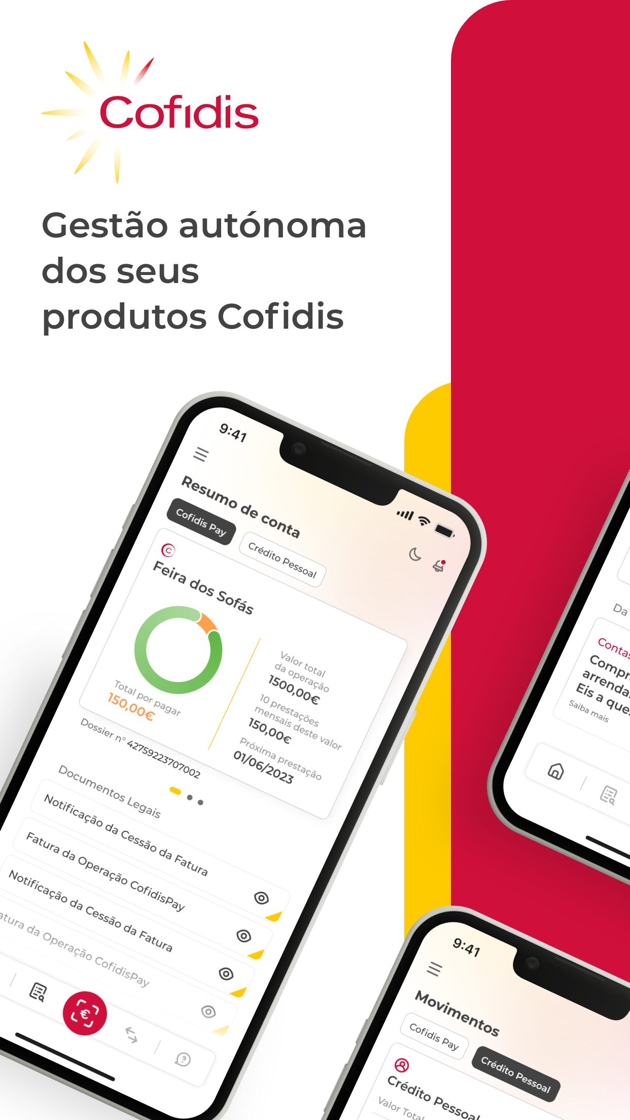 Captura de ecrã 1 da app Cofidis