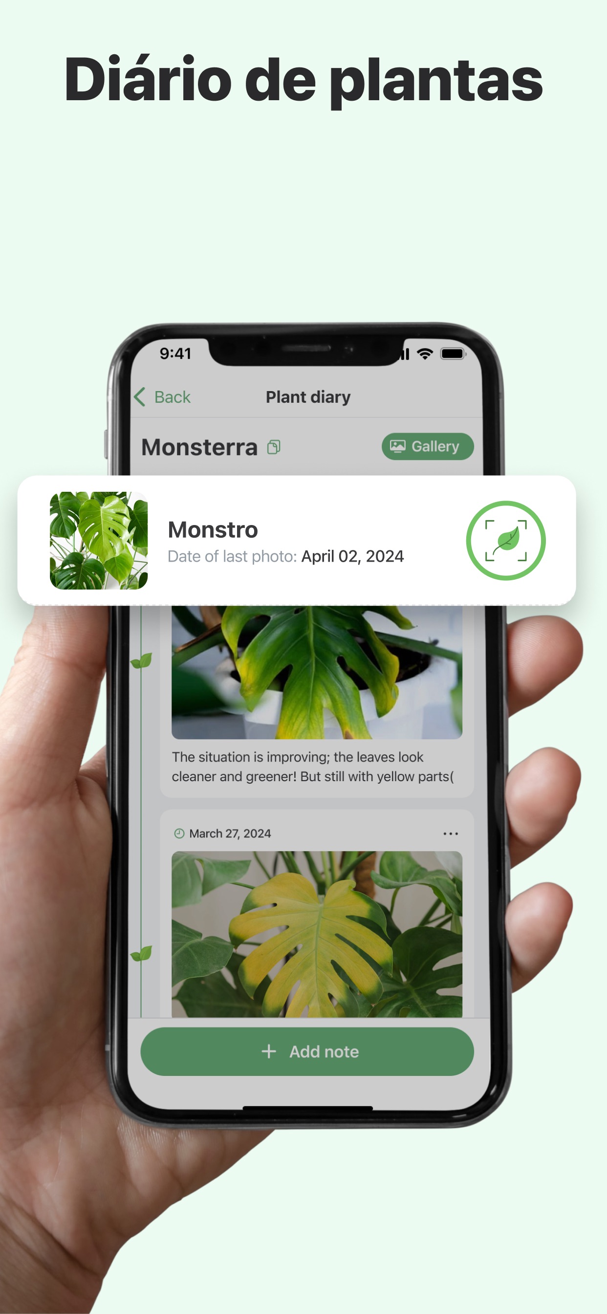 Captura de ecrã 4 da app Identificador de Plantas - PDI
