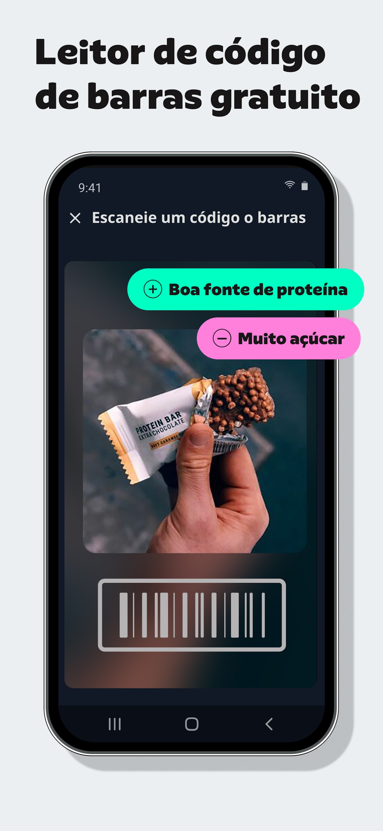 Captura de ecrã 3 da app Yazio: Contar Calorias com IA