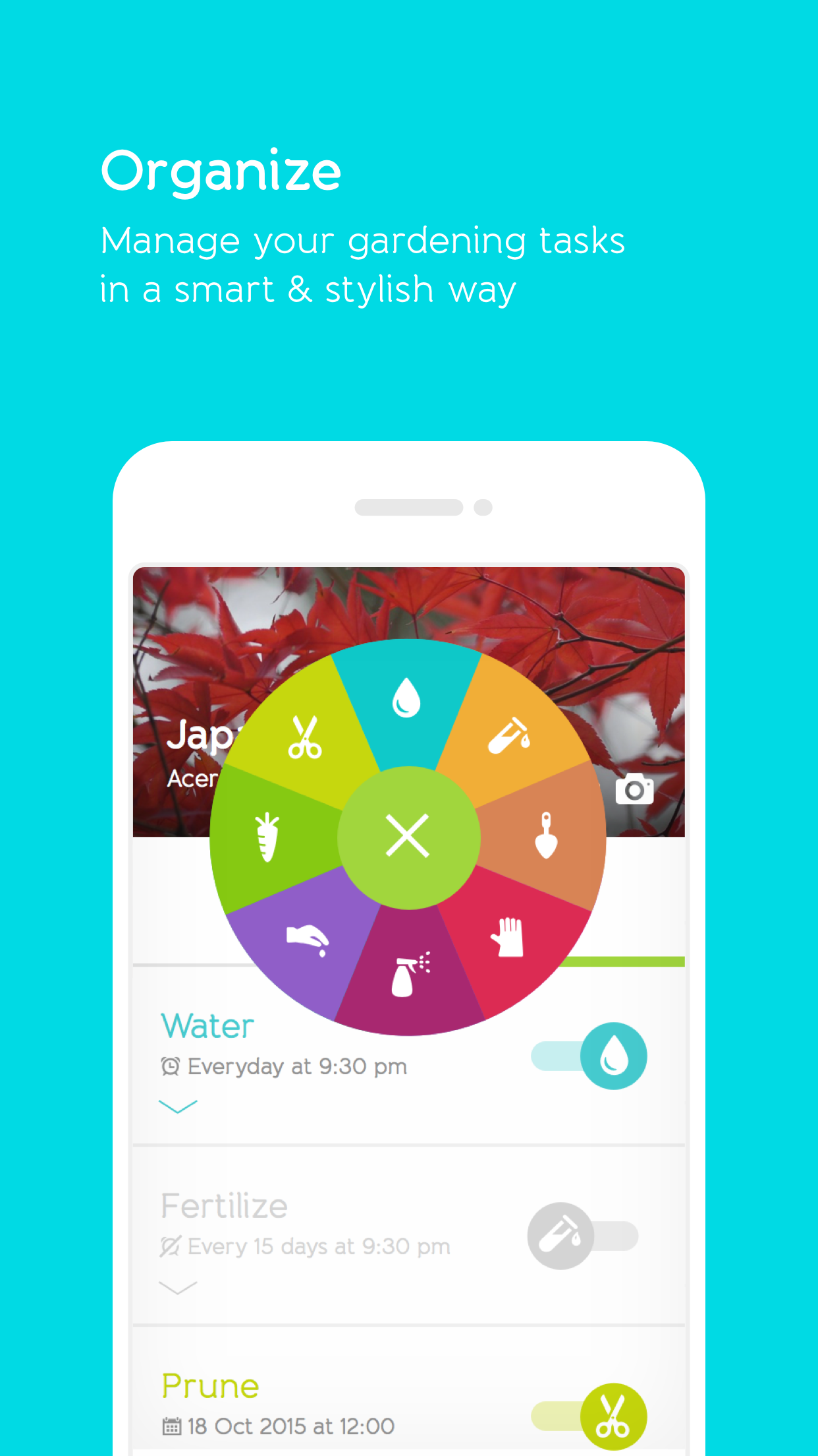 Captura de ecrã 3 da app Gardenia - Plant Organizer
