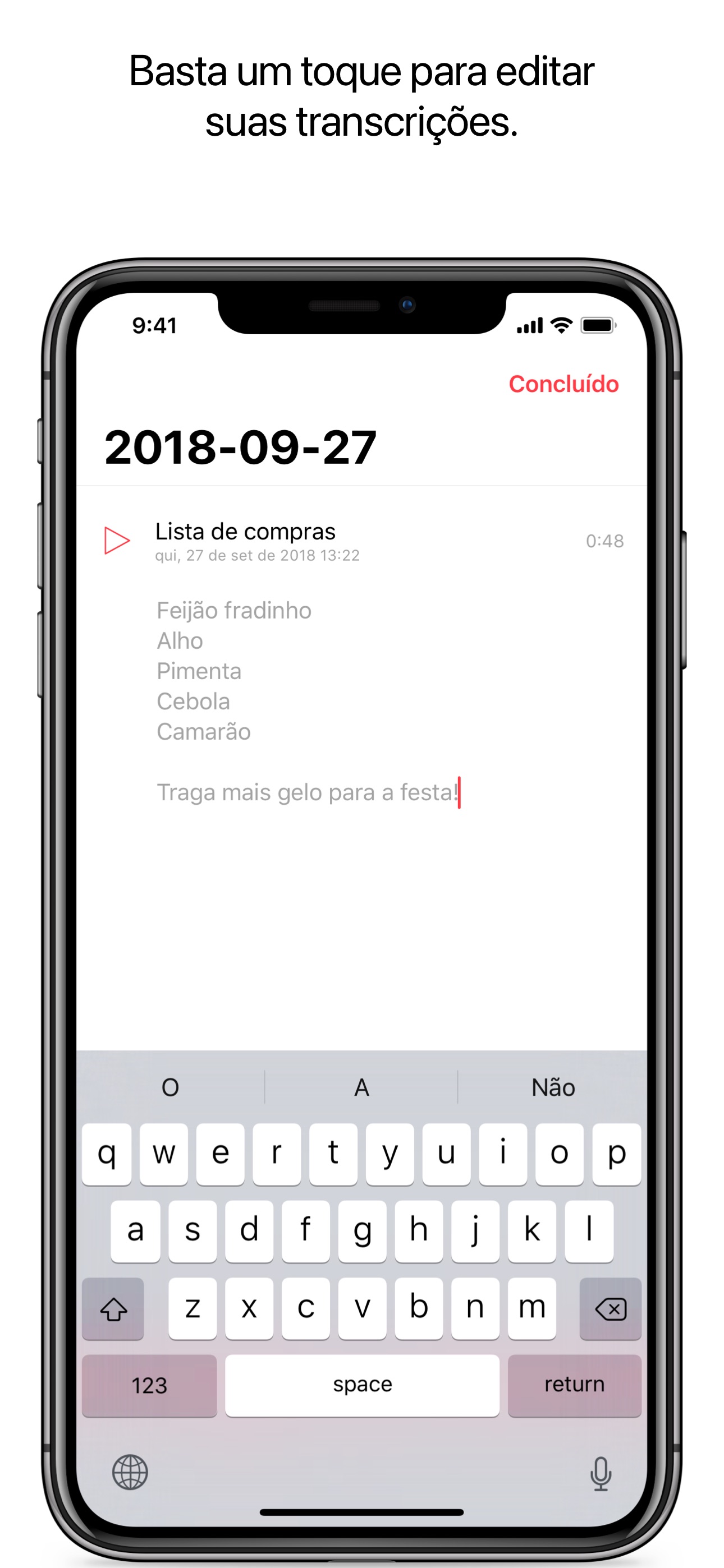 Captura de ecrã 4 da app Just Press Record
