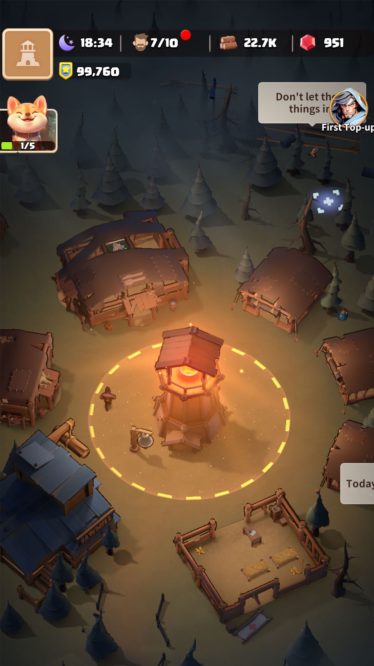 Captura de ecrã 1 da app Dark War:Survival