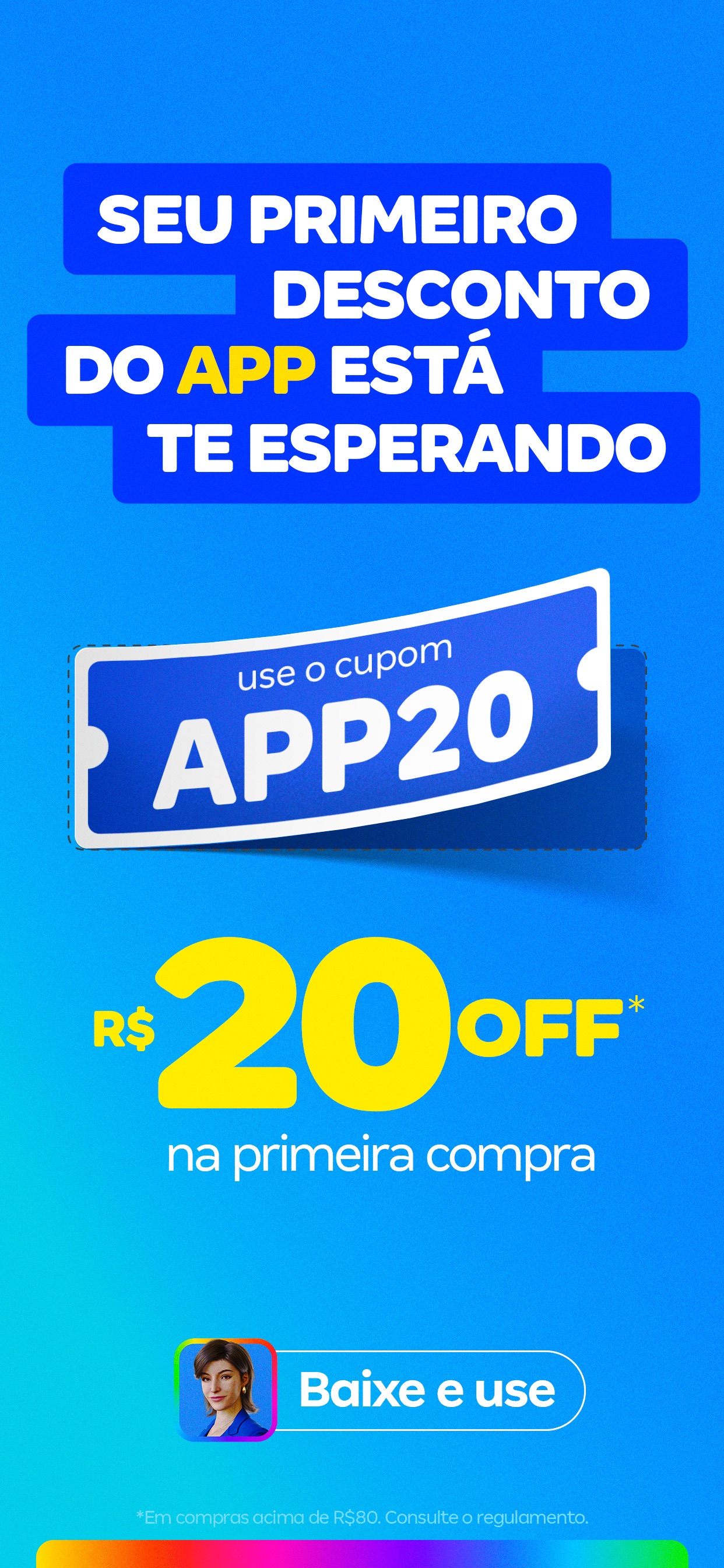 Captura de ecrã 2 da app Magalu: compras com descontos