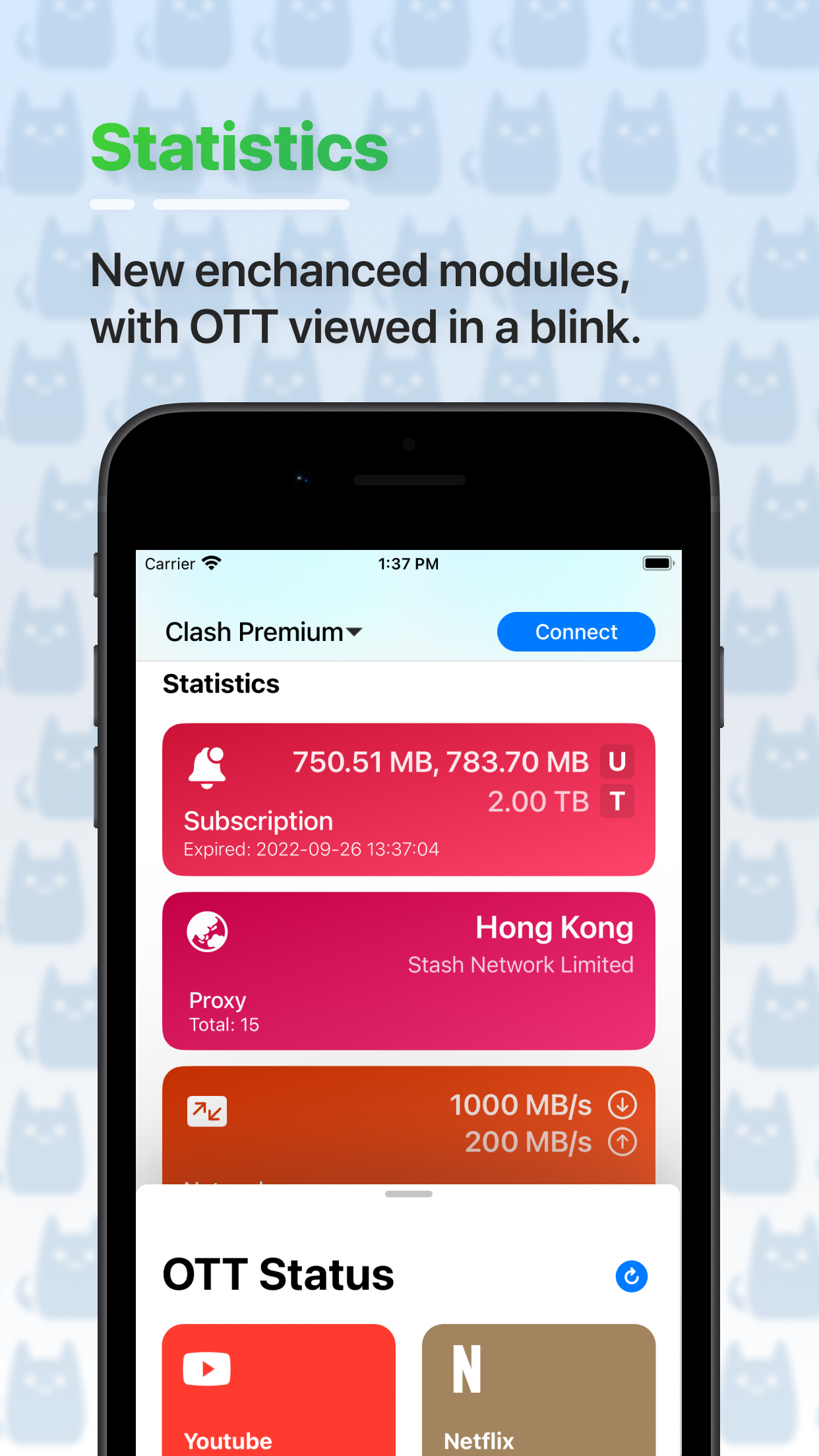 Captura de ecrã 2 da app Stash - Rule Based Proxy