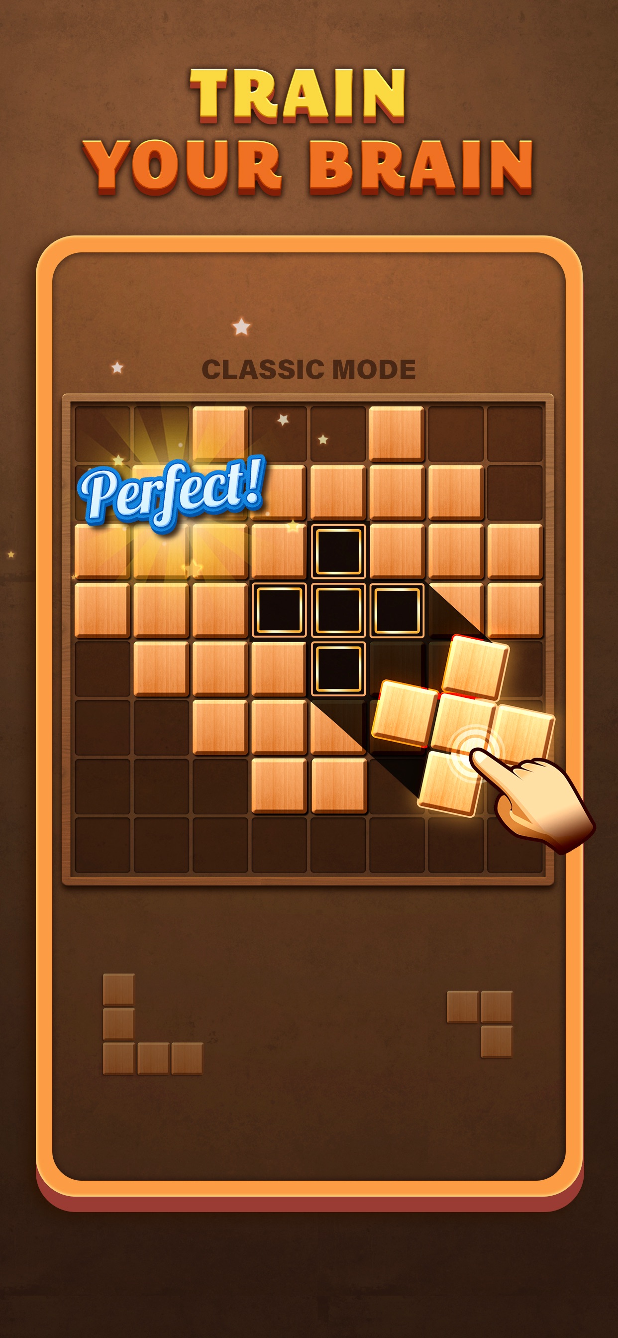 Captura de ecrã 4 da app Fill Wooden Block Puzzle 8x8