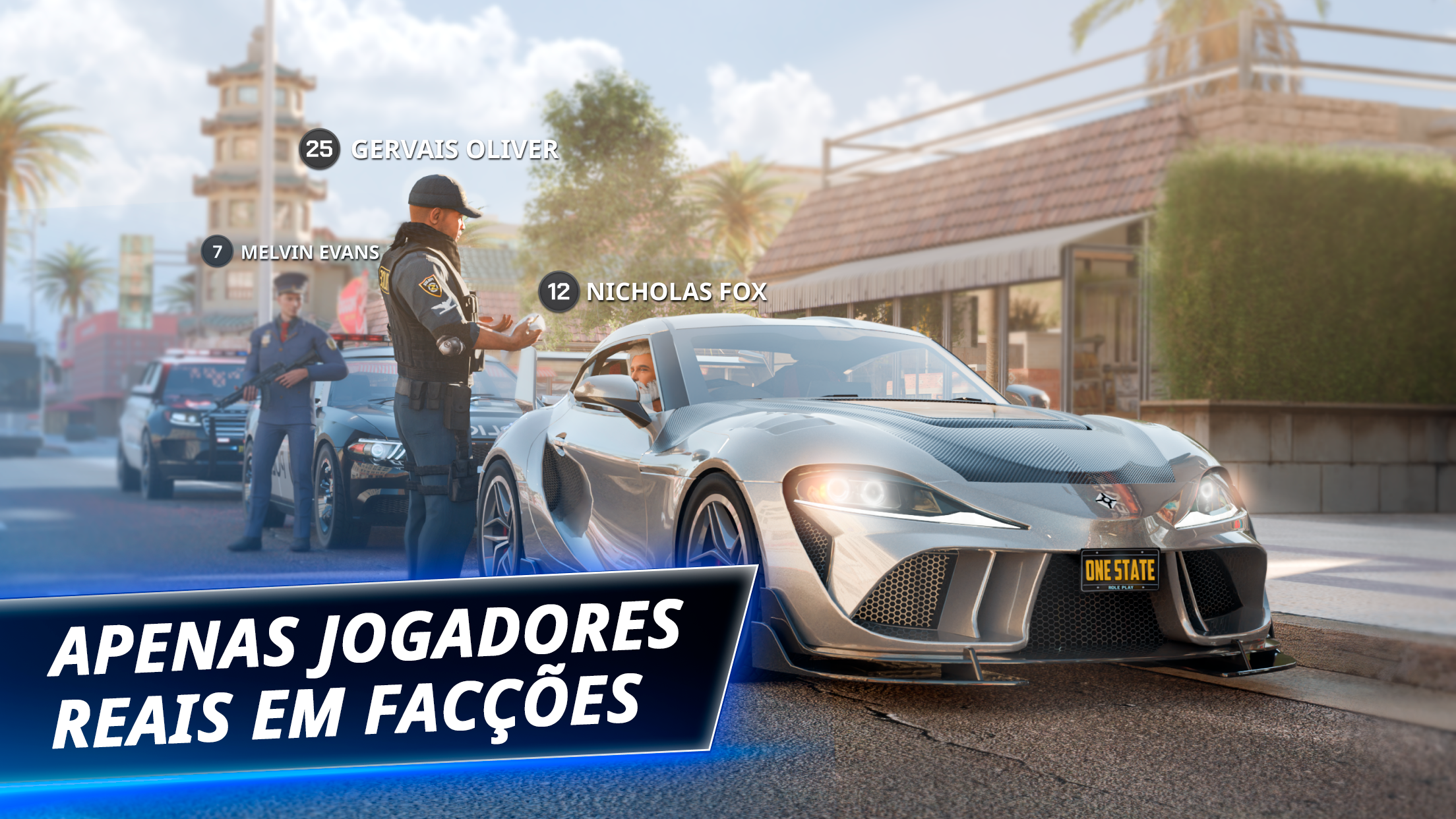 Captura de ecrã 2 da app OneState RP: Role Play Online