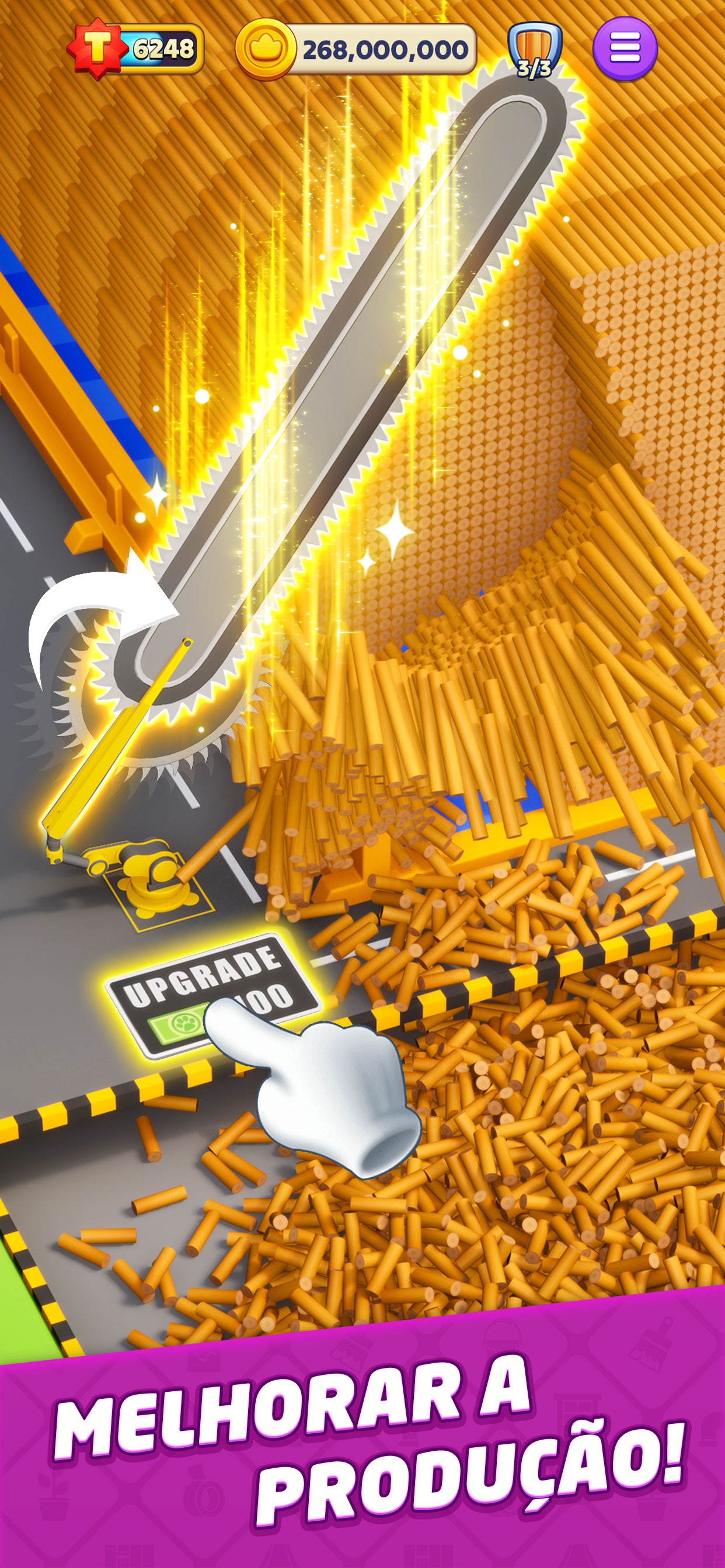 Captura de ecrã 2 da app Top Tycoon: Coin Theme Empire
