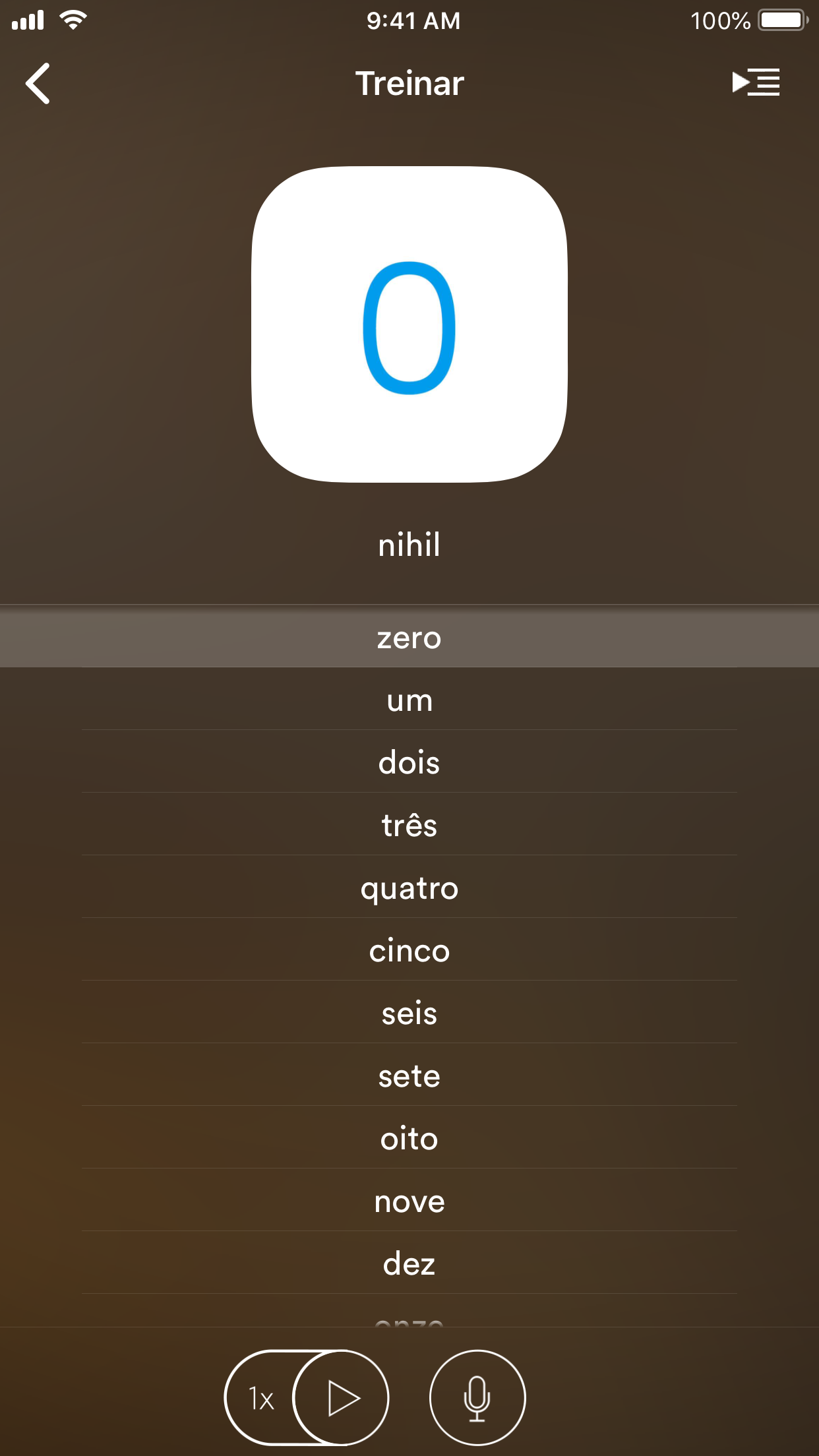 Captura de ecrã 3 da app Aprender latim - EuroTalk