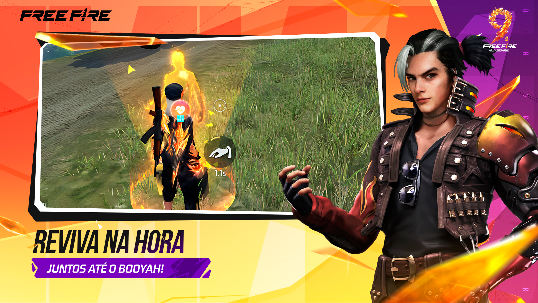 Captura de ecrã 3 da app Free Fire: 9º Aniversário