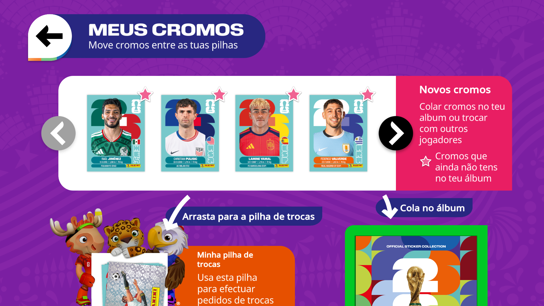 Captura de ecrã 3 da app FIFA Panini Collection