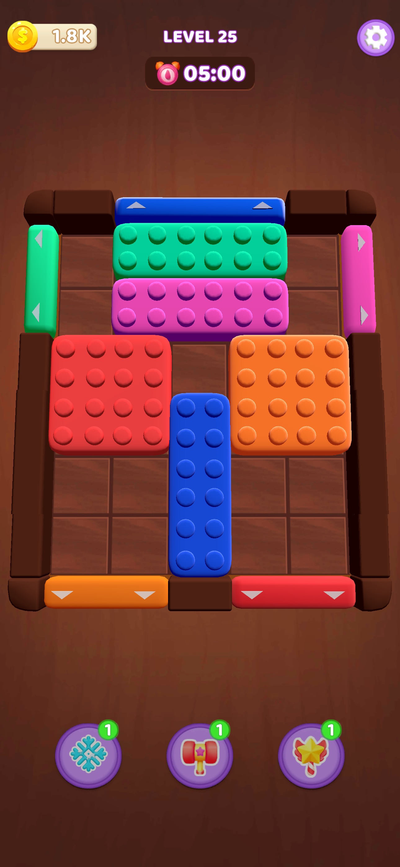 Captura de ecrã 3 da app Fit Block 3D: Color Blast Jam