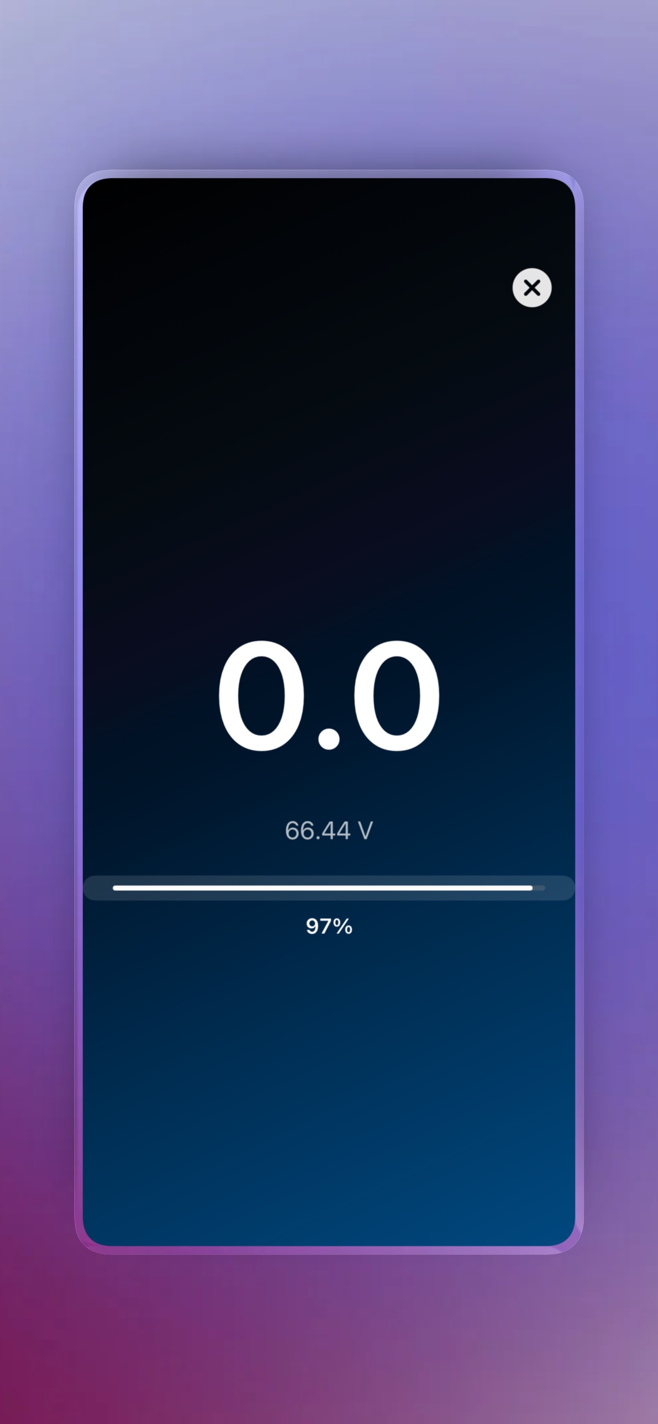 Captura de ecrã 1 da app Manager for KuKirin