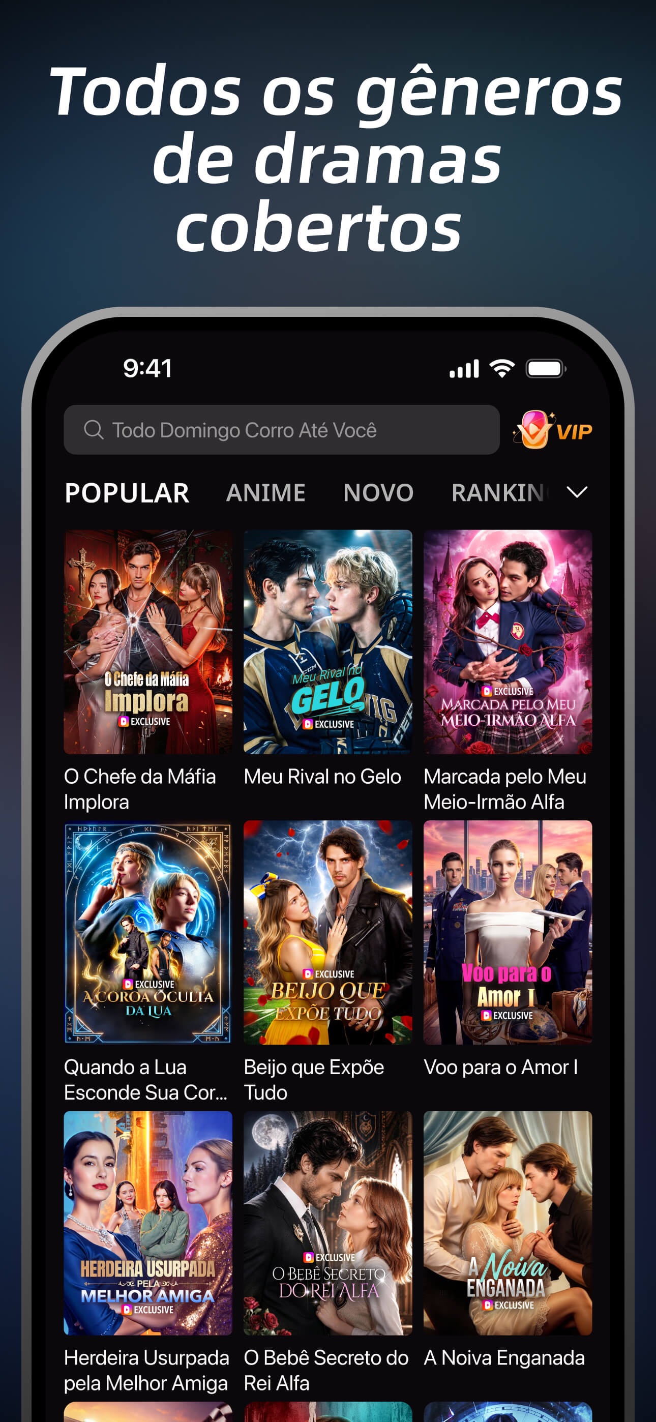 Captura de ecrã 3 da app DramaWave - Dramas & Reels
