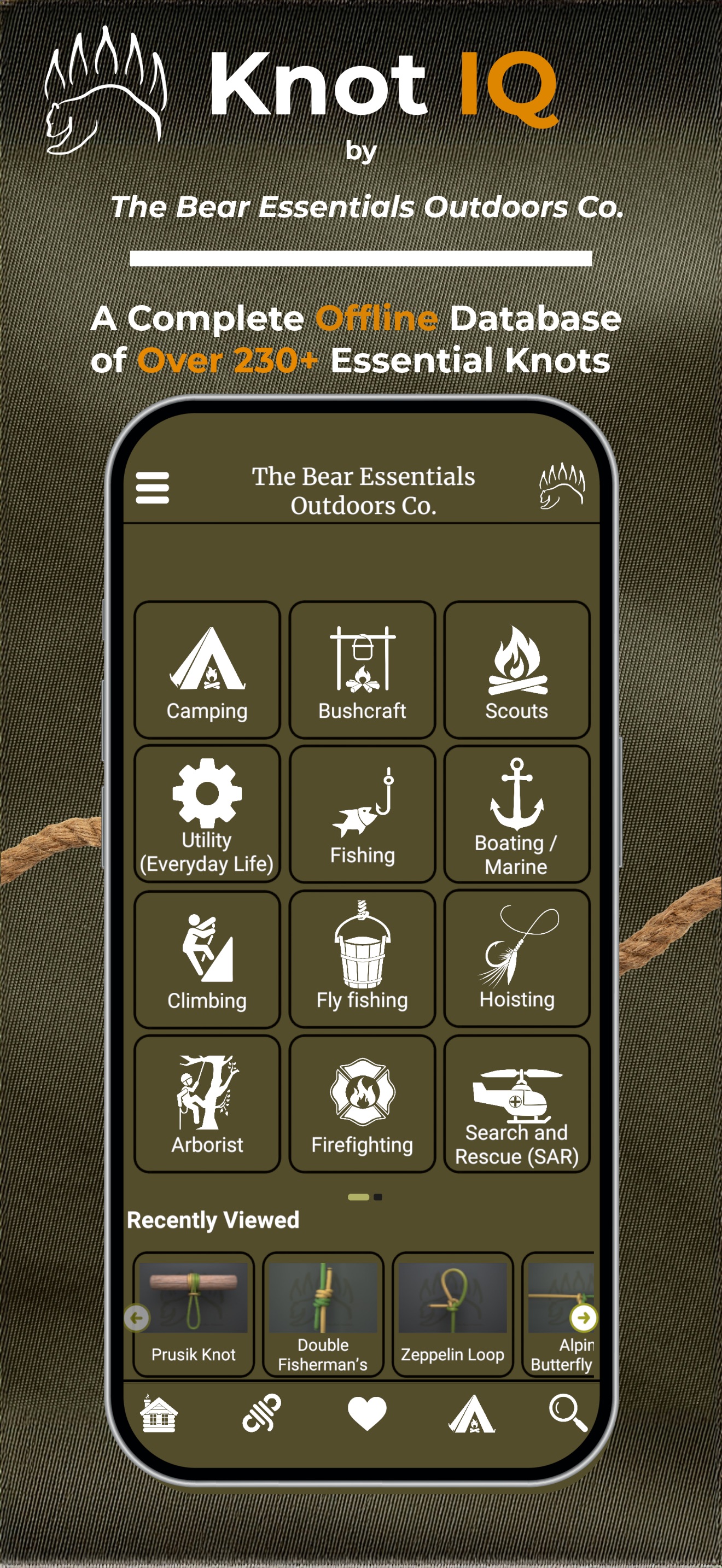 Captura de ecrã 2 da app Knot IQ: 3D Knot Tying