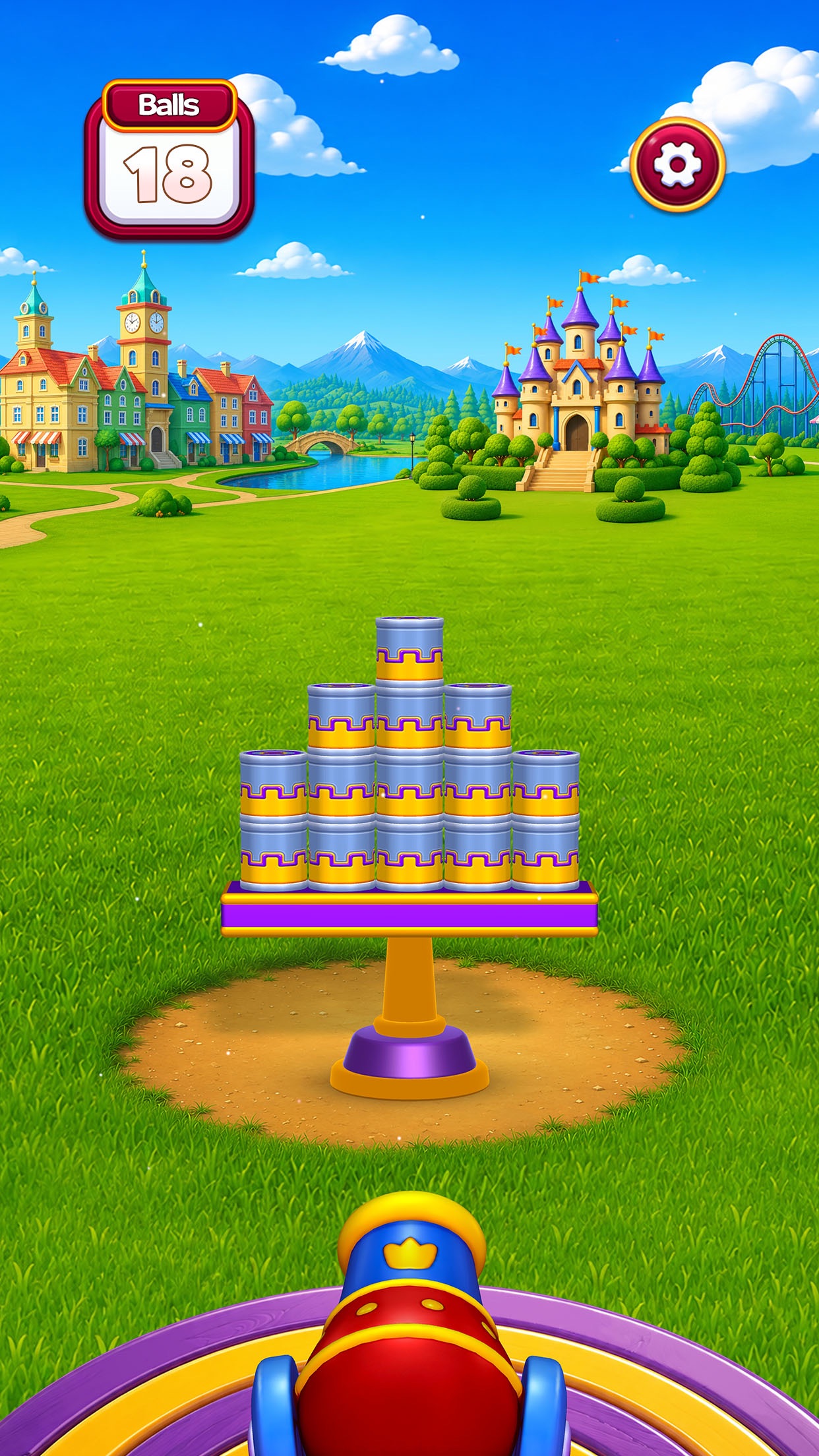 Royal Smash! - Physics Puzzle screenshot 2