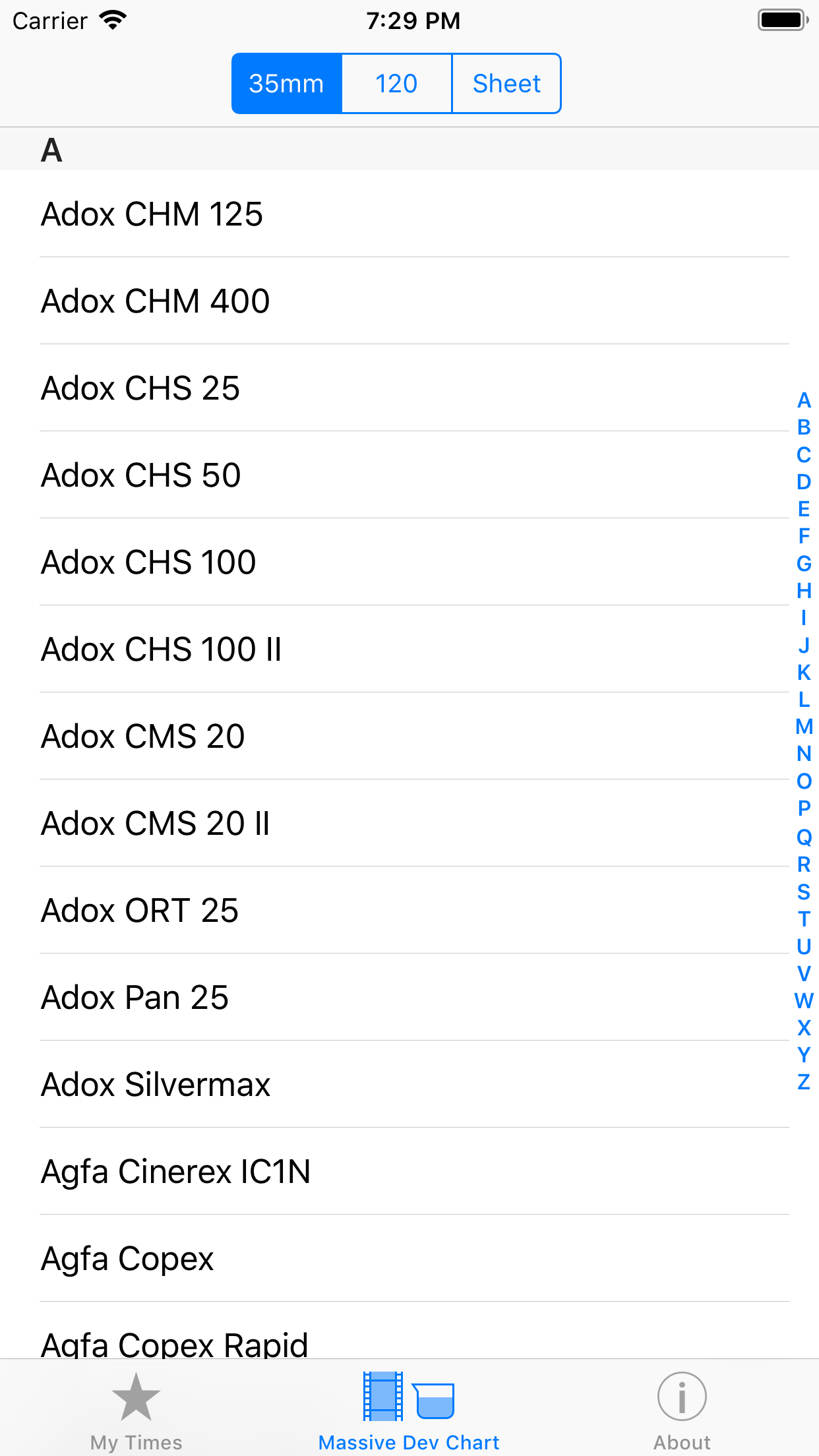 Captura de ecrã 3 da app Massive Dev Chart Timer